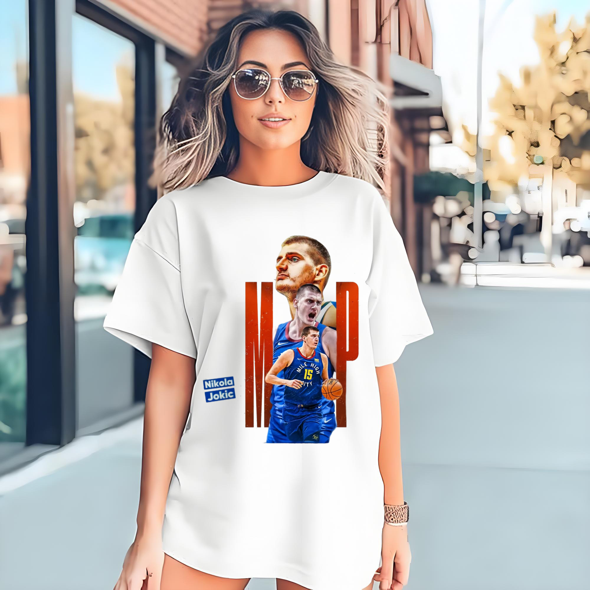 Nikola Jokić Nuggets mvp T-shirt