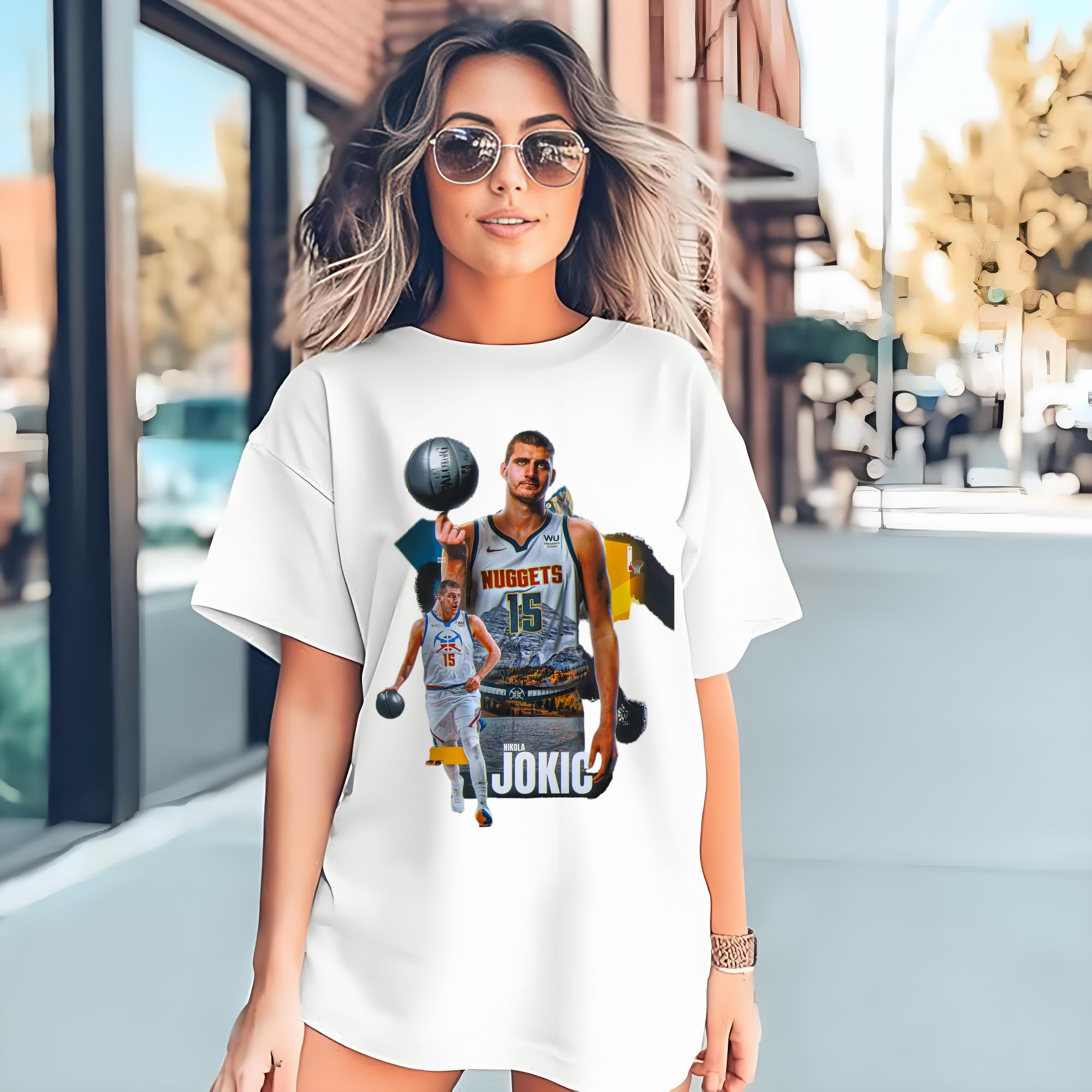 Nikola Jokic #15 Jersey T-shirt