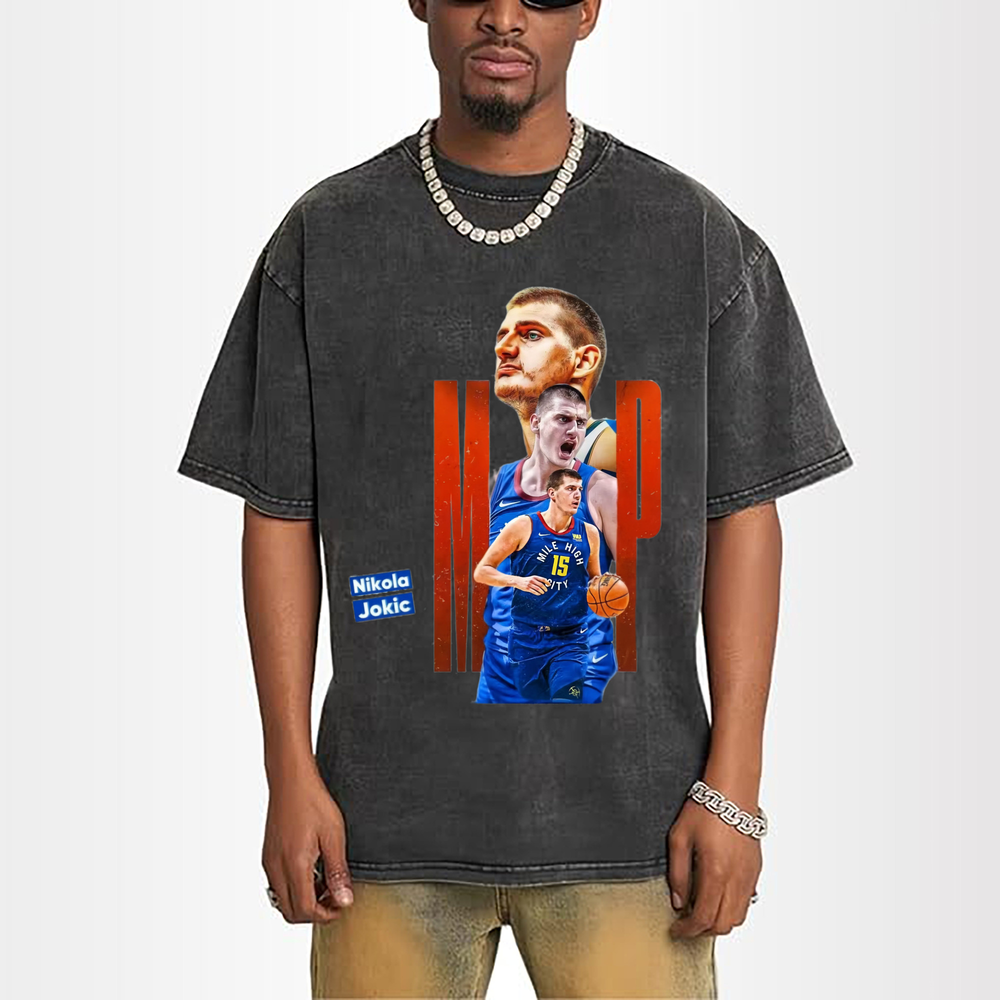 Nikola Jokić Nuggets mvp T-shirt
