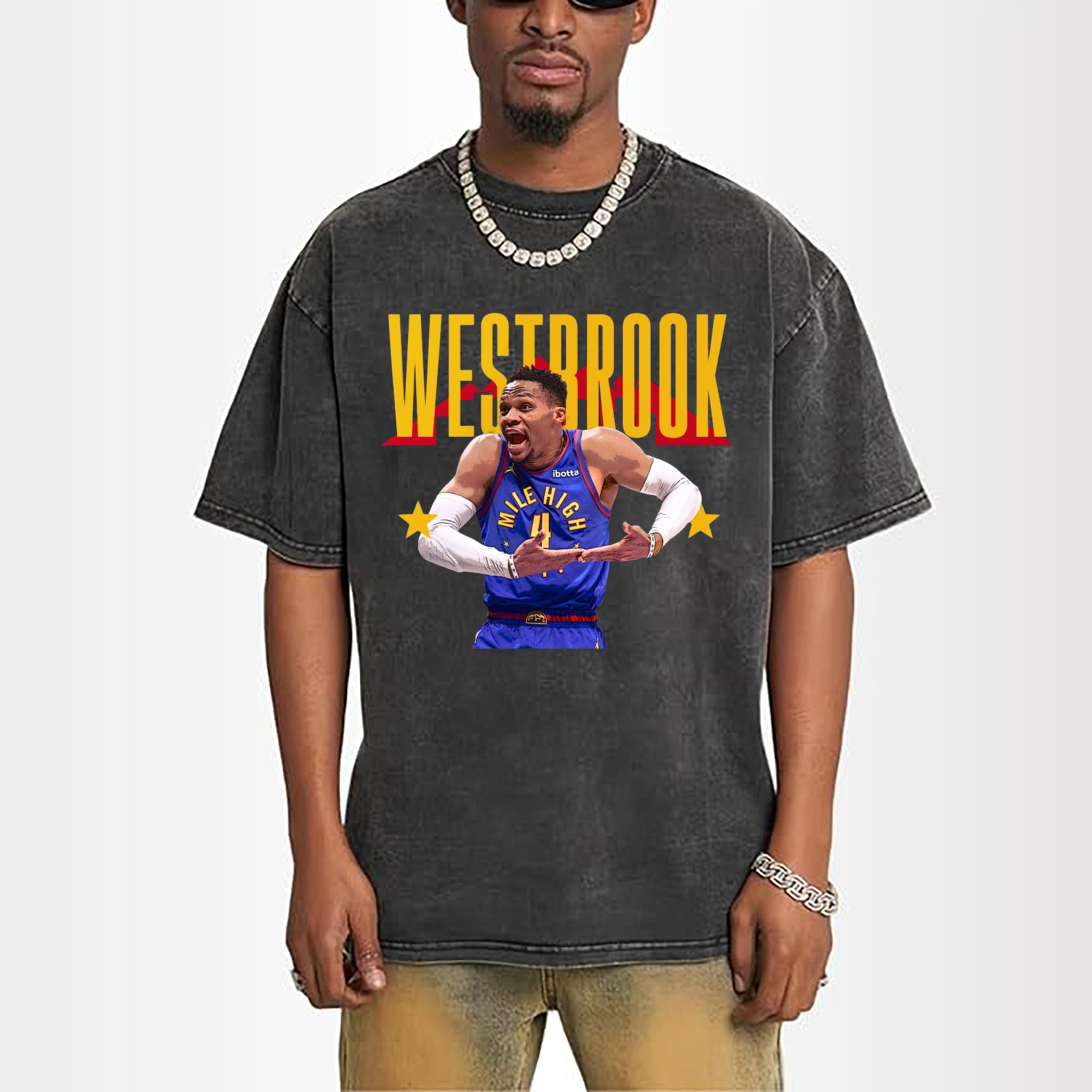 russell Westbrook shark baby t shirt