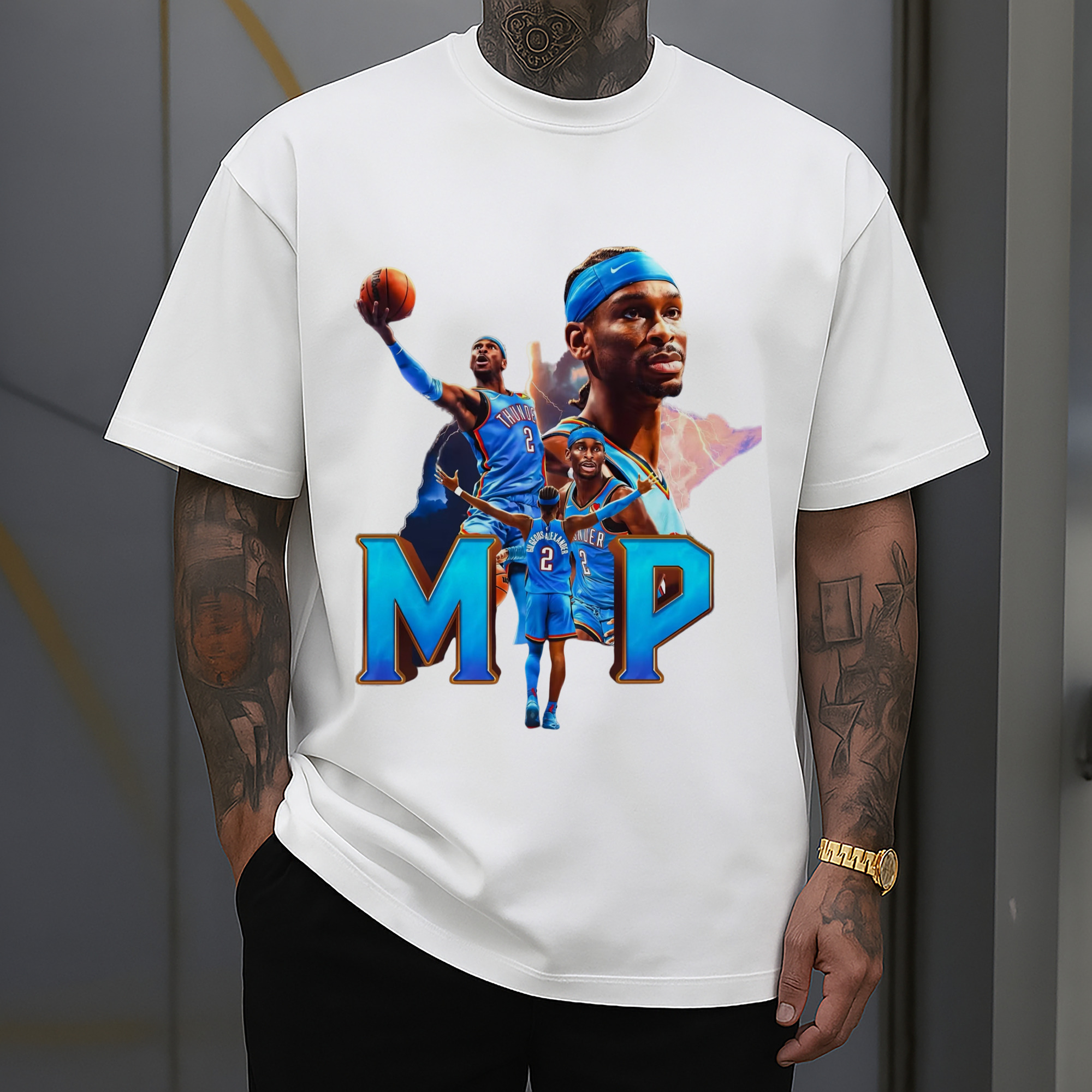 Shai Gilgeous-Alexander mvp T-shirt