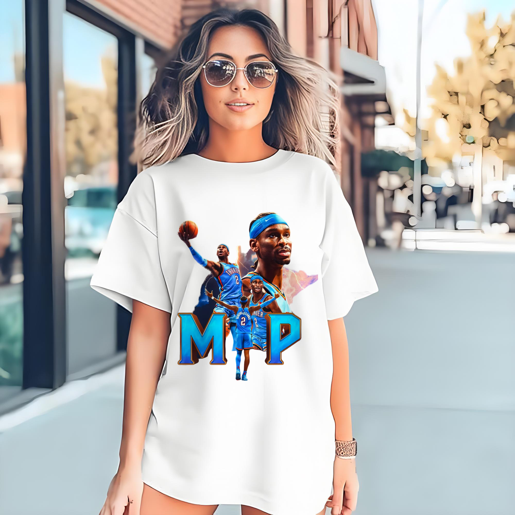 Shai Gilgeous-Alexander mvp T-shirt