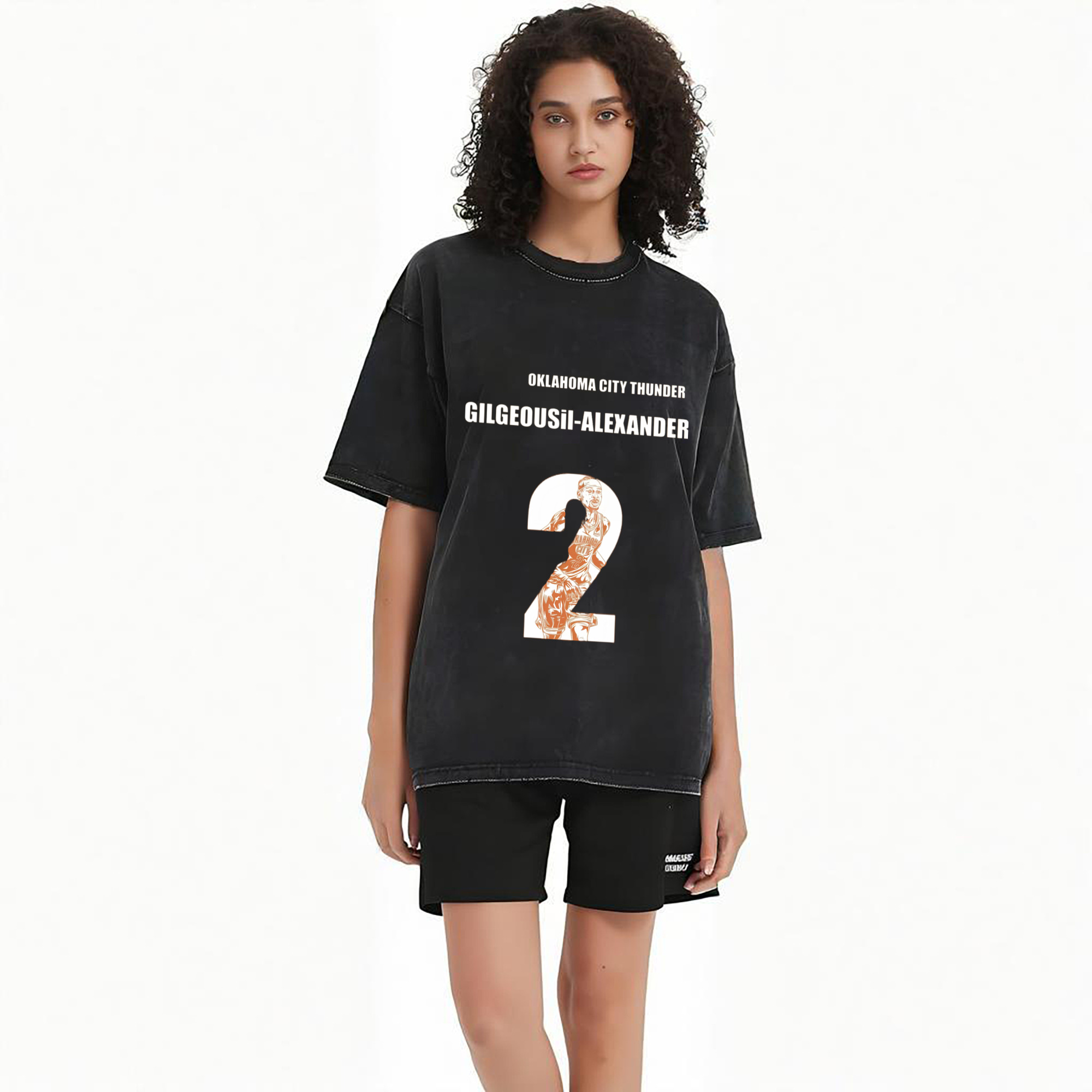Shai Gilgeous-Alexander #2 graphic T‑Shirt