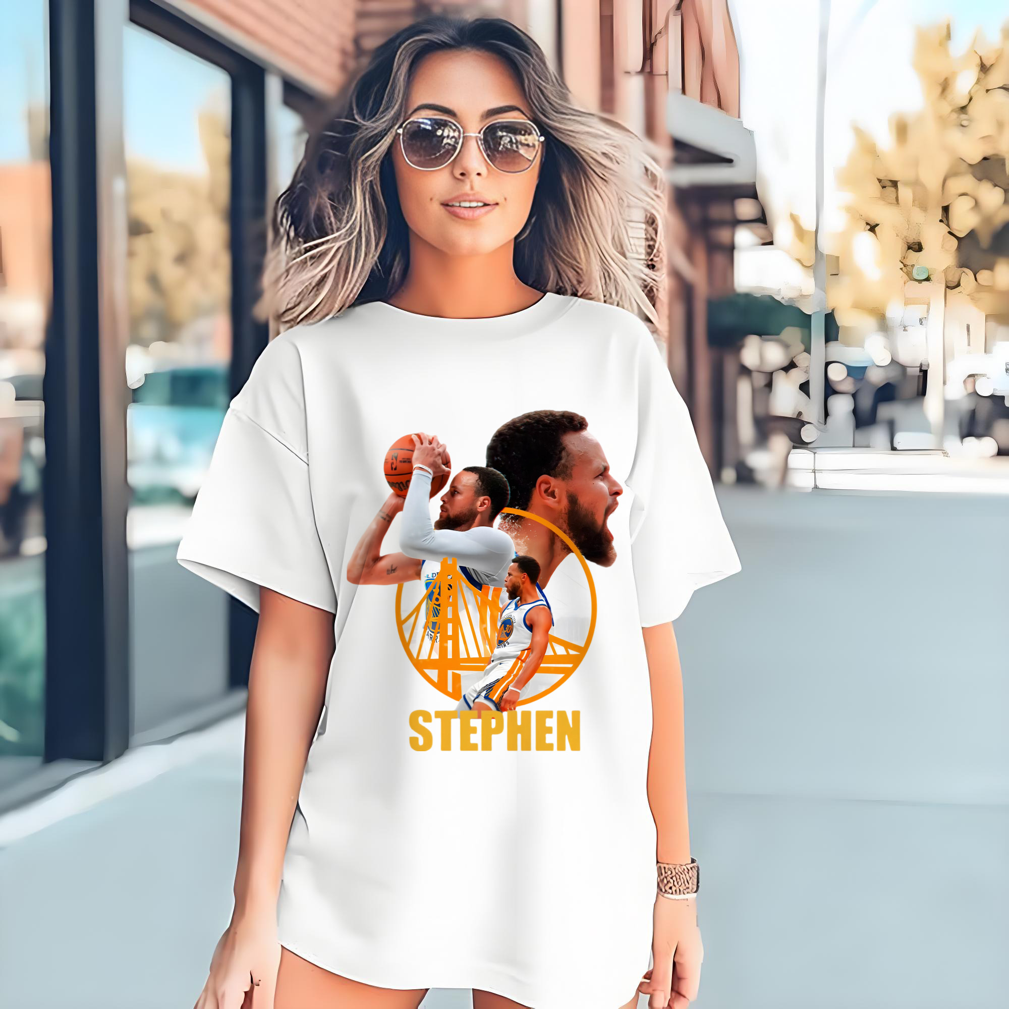 Stephen Curry #30 graphic T‑Shirt