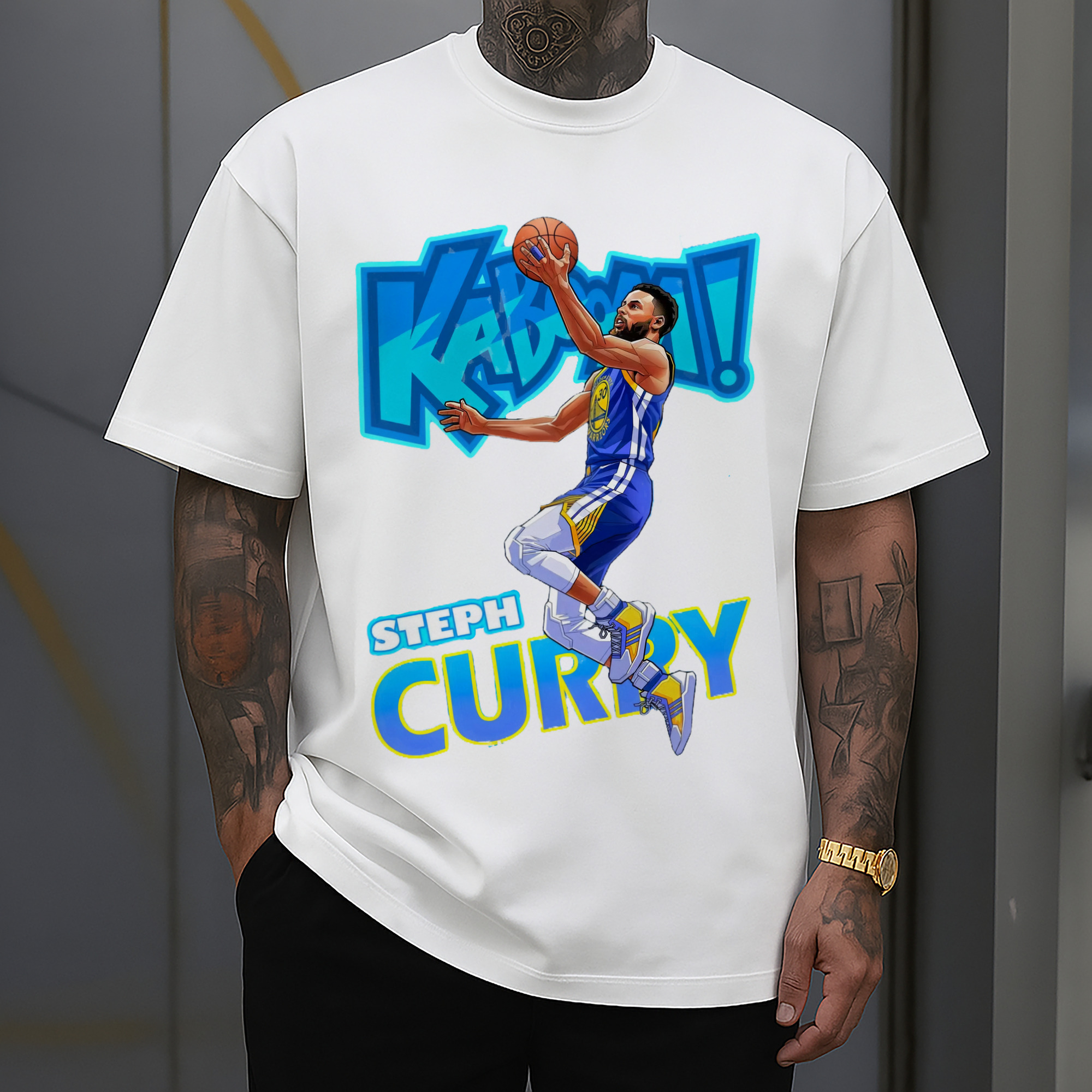 Stephen Curry Comic style