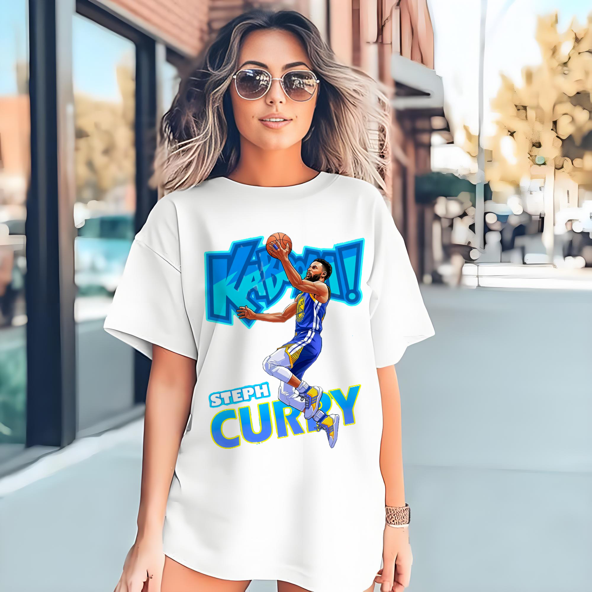Stephen Curry Comic style