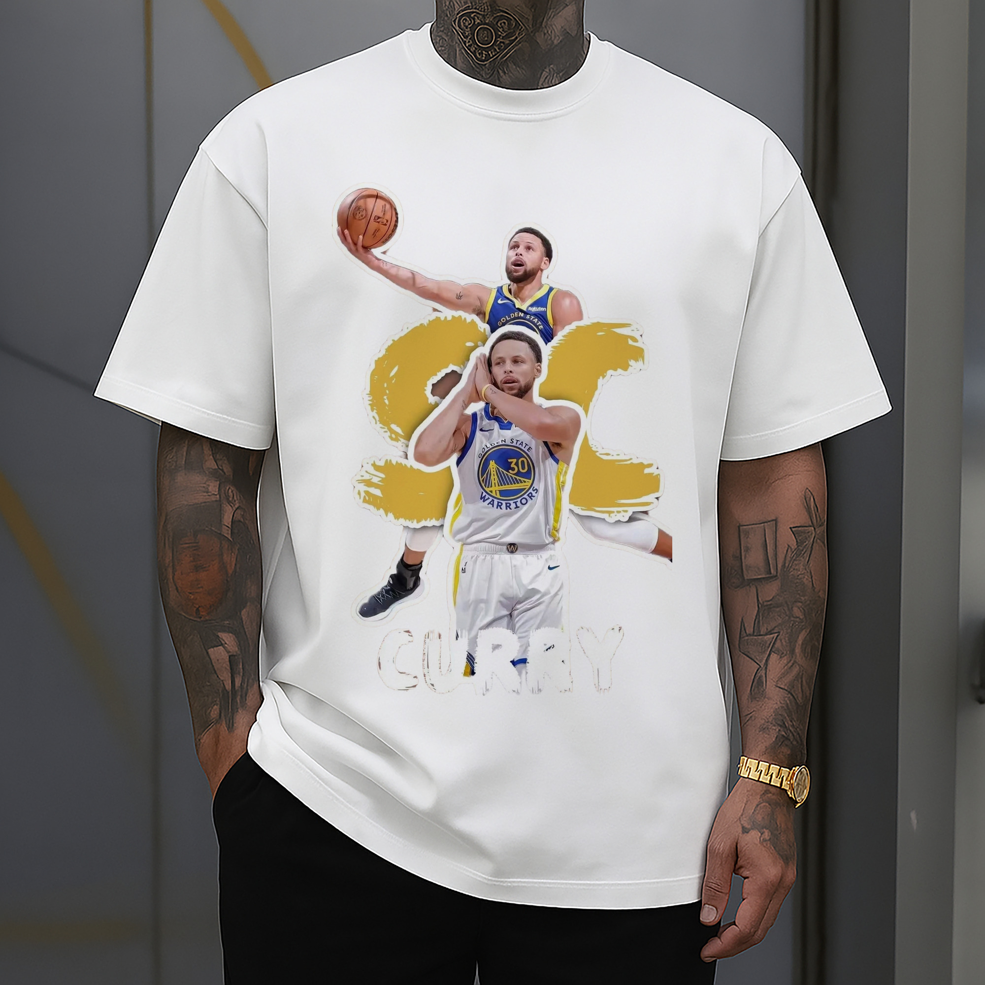 Stephen Curry NIght Night Celebration T-shirt