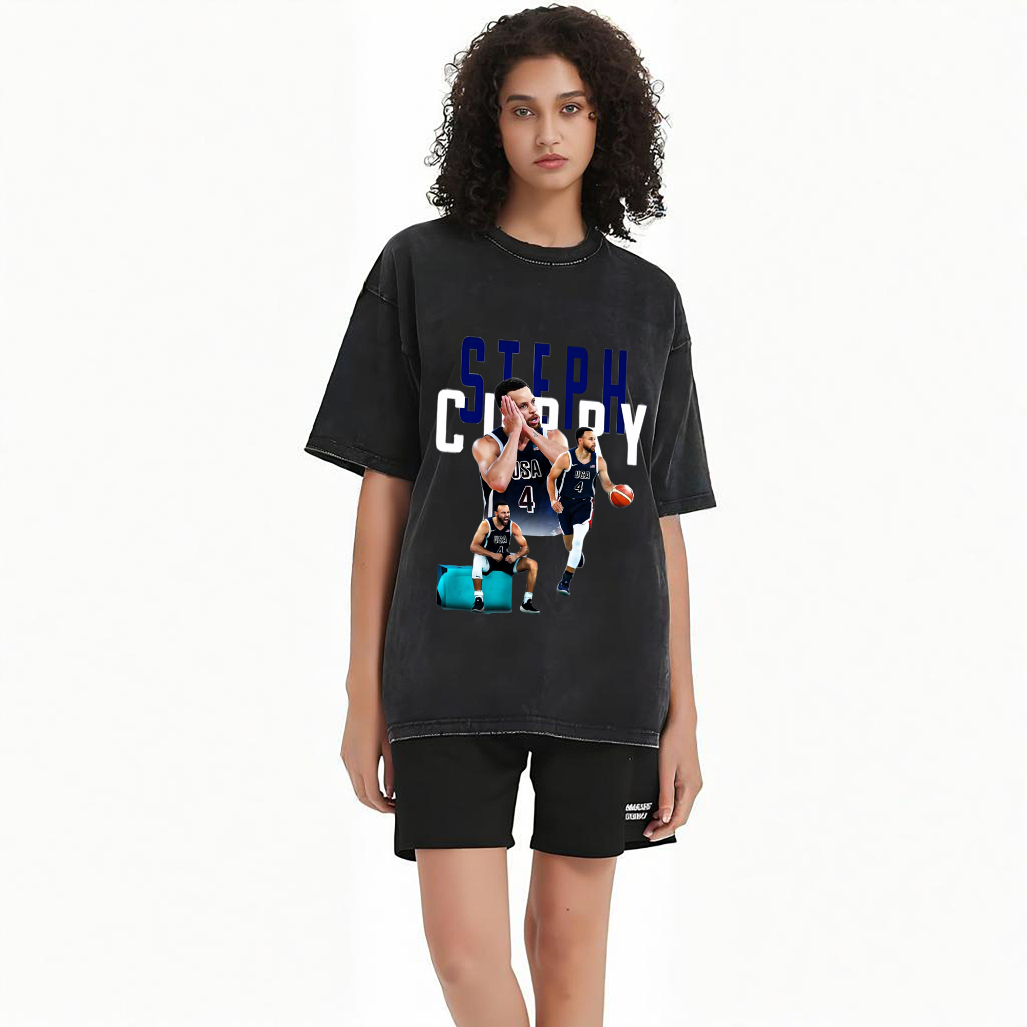 Stephen Curry usa night！night！T-shirt