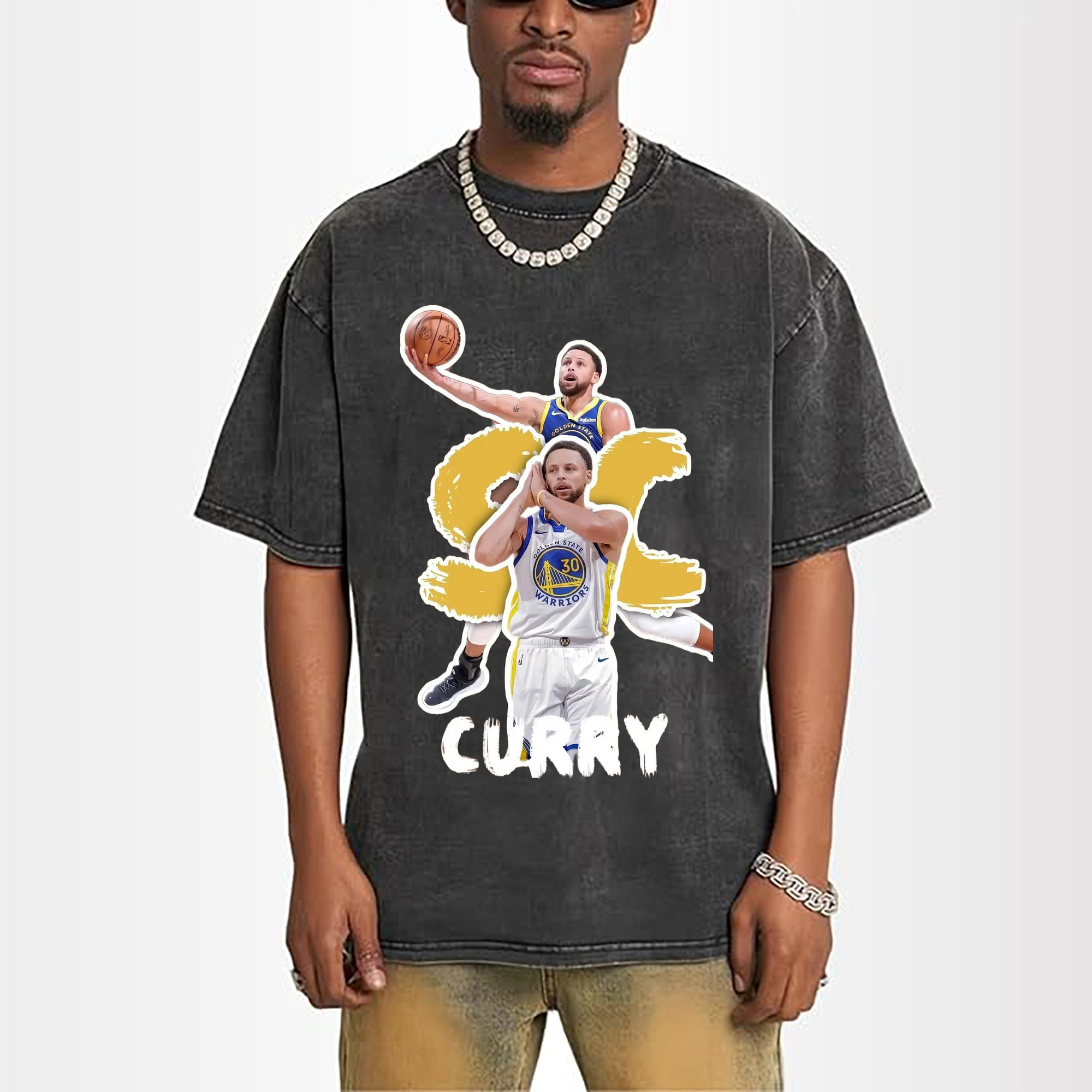 Stephen Curry NIght Night Celebration T-shirt
