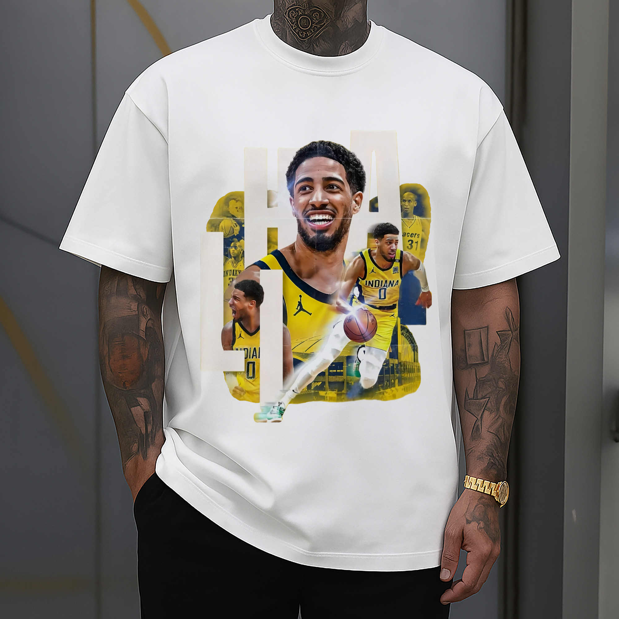 Tyrese Haliburton Indiana Pacers T-shirt
