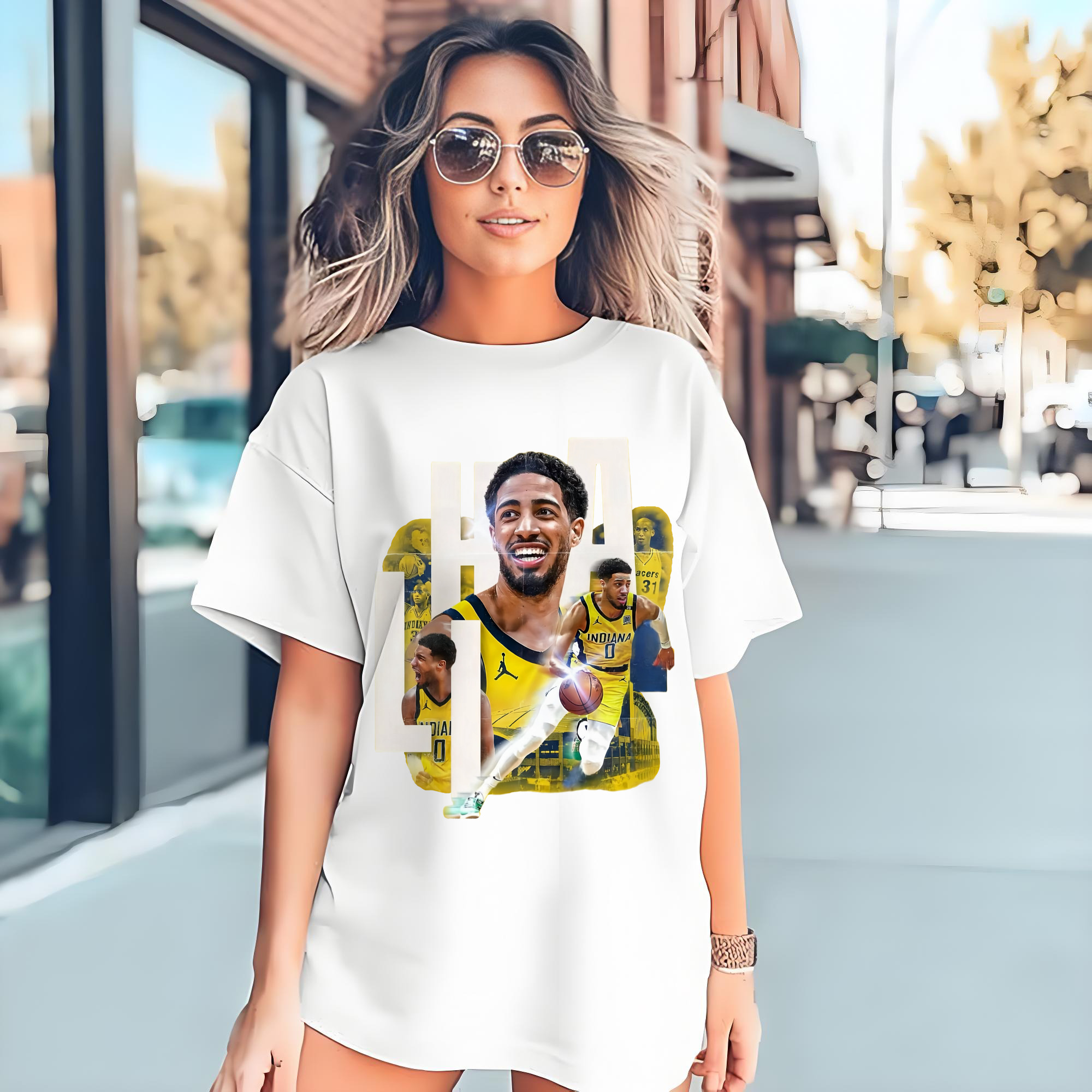 Tyrese Haliburton Indiana Pacers T-shirt