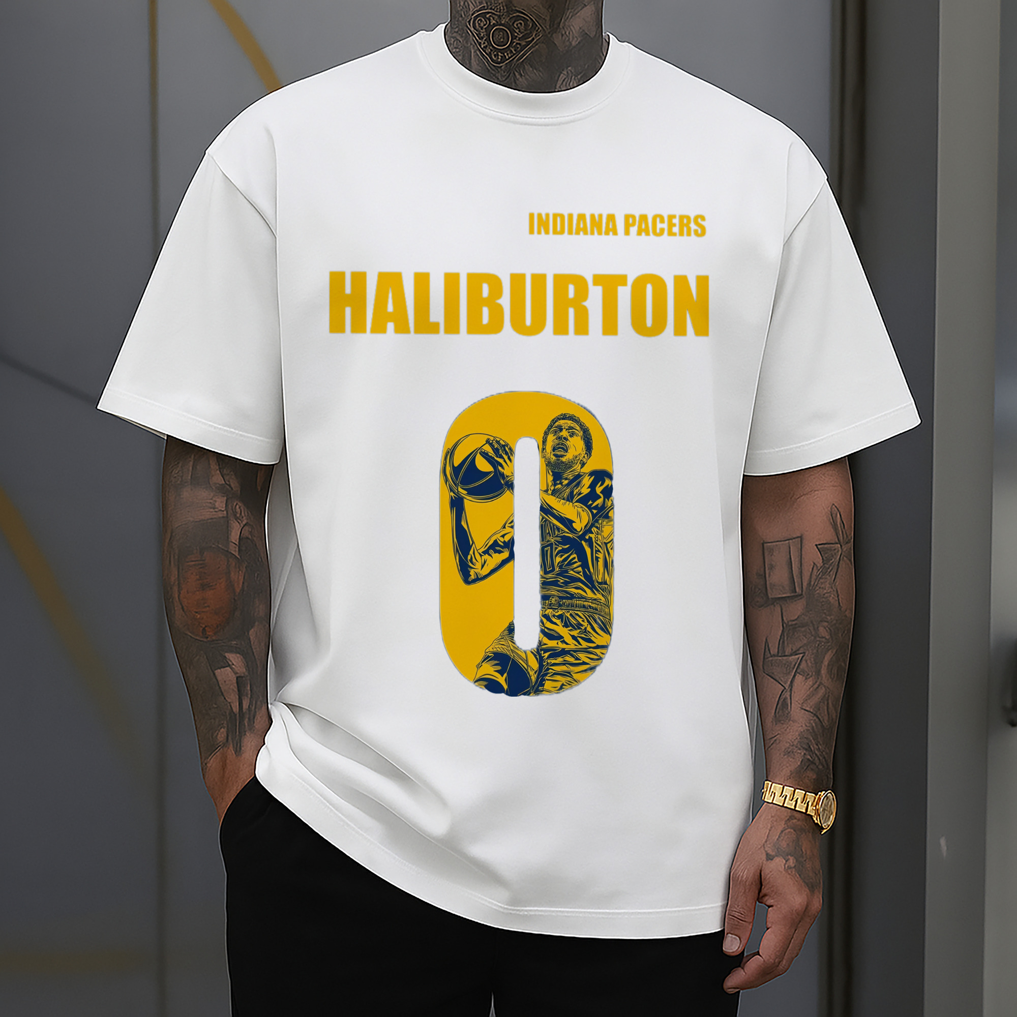 Tyrese Haliburton Indiana Pacers  #0 T-shirt