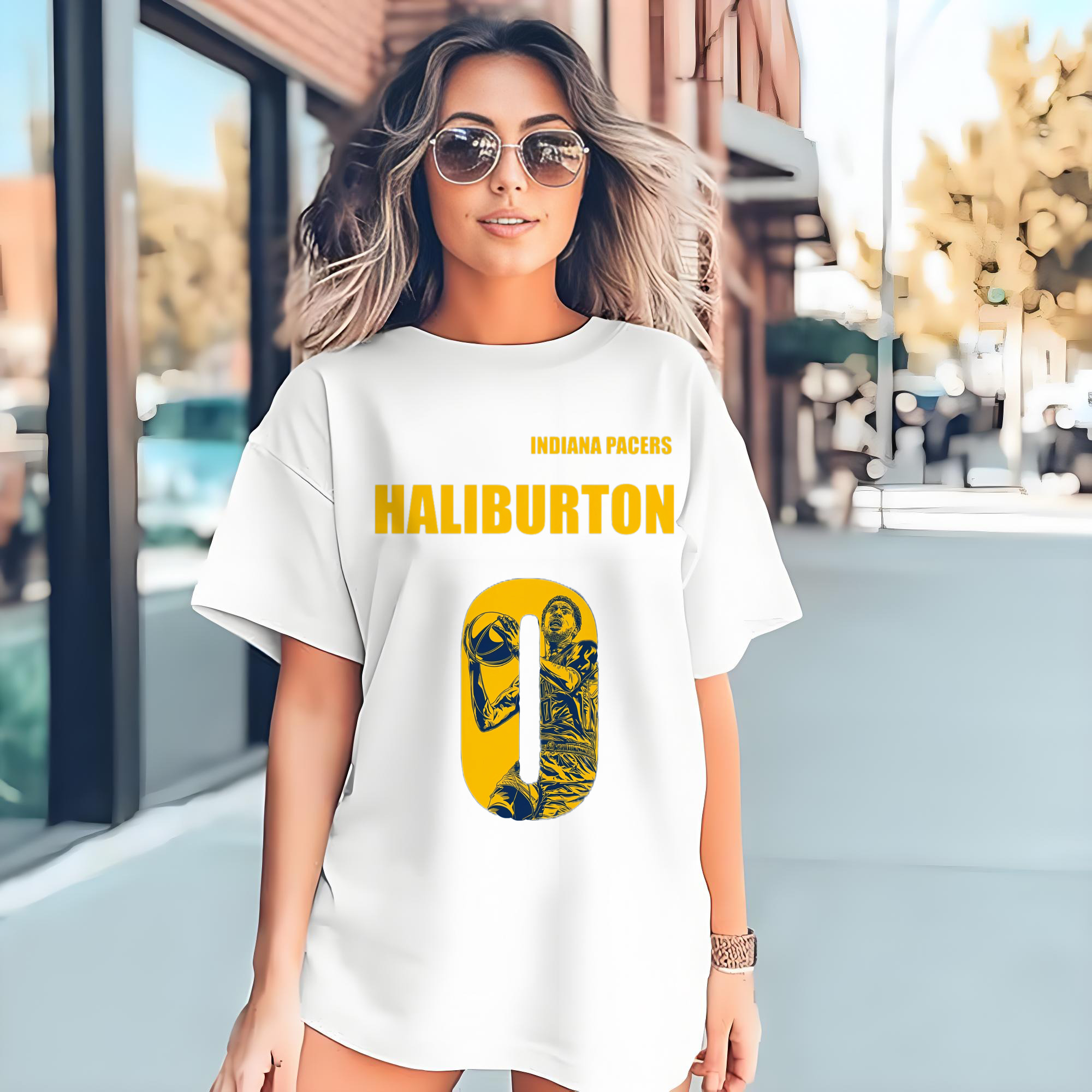 Tyrese Haliburton Indiana Pacers  #0 T-shirt