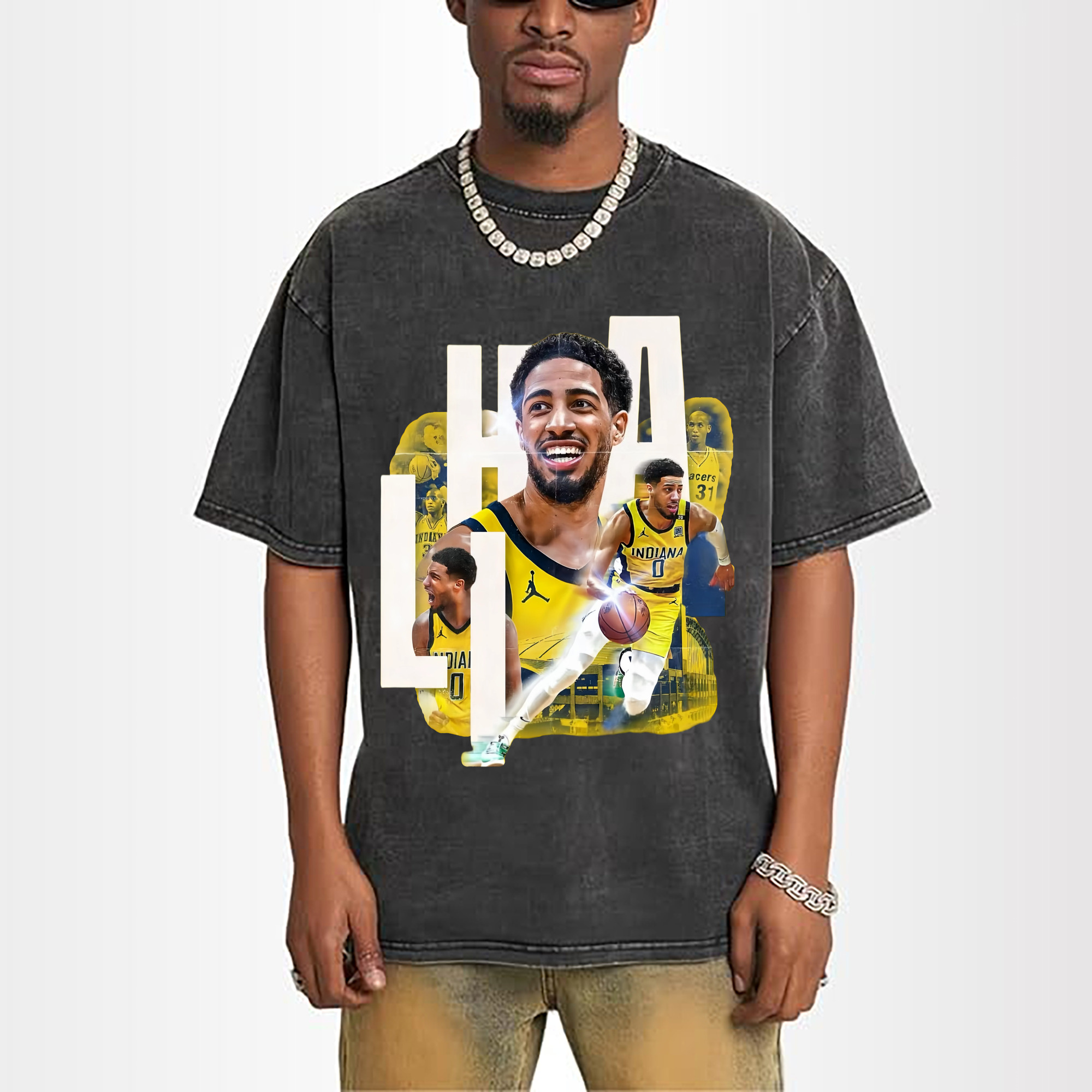 Tyrese Haliburton Indiana Pacers T-shirt