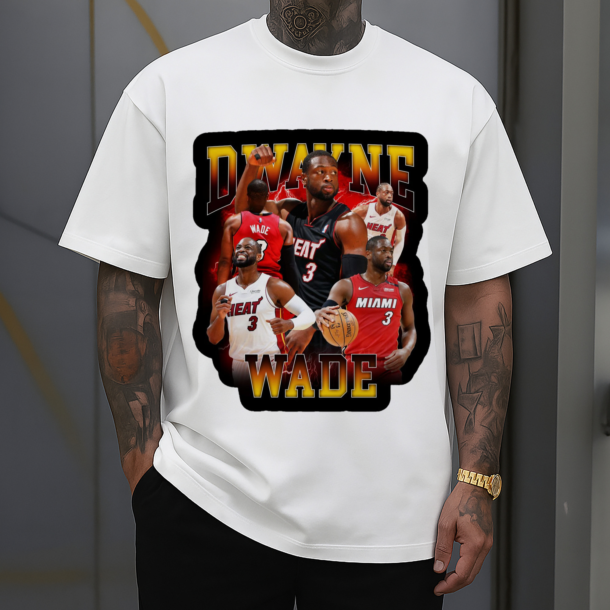 dwyane wade vintage T-shirt​
