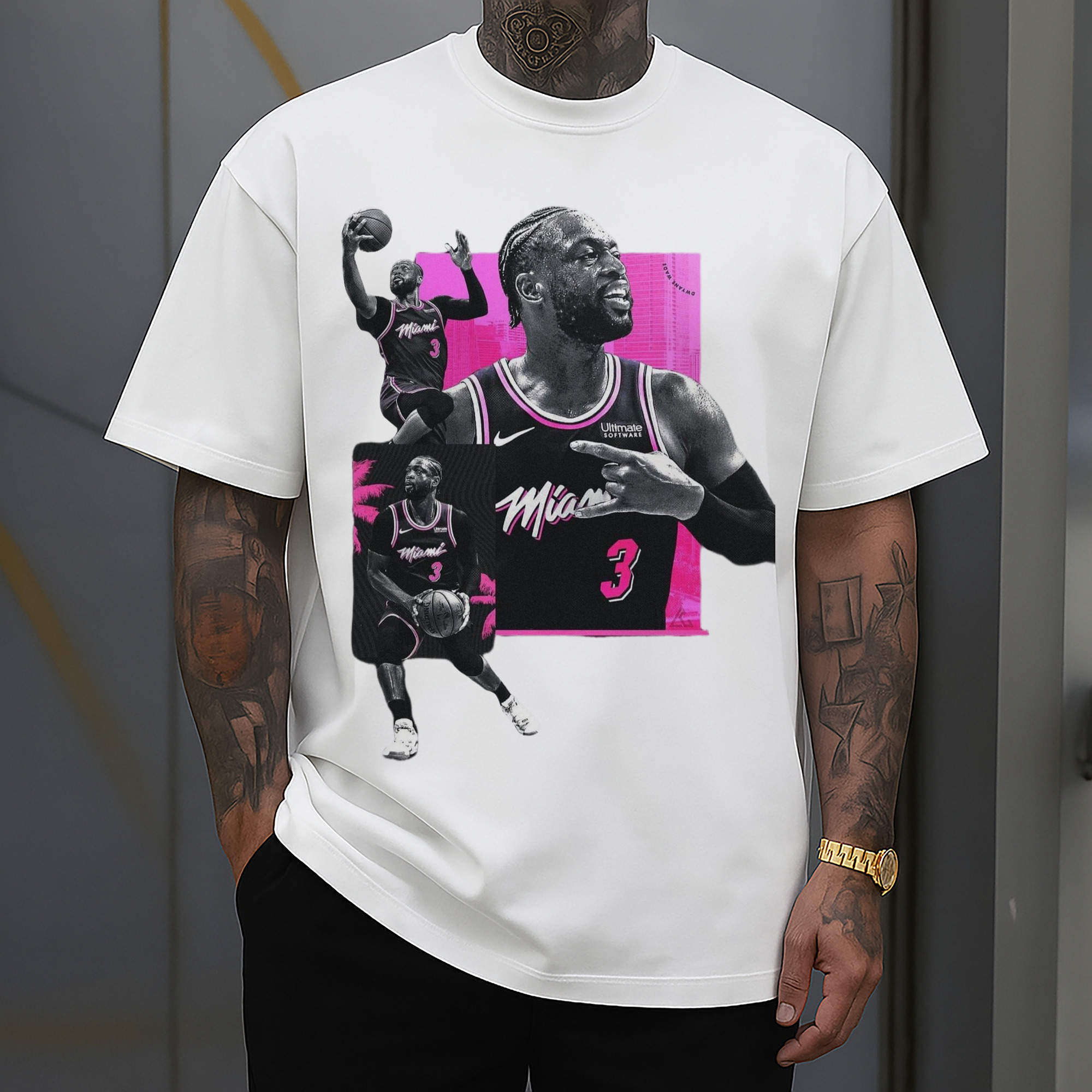 dwyane wade miami heat T-shirt​
