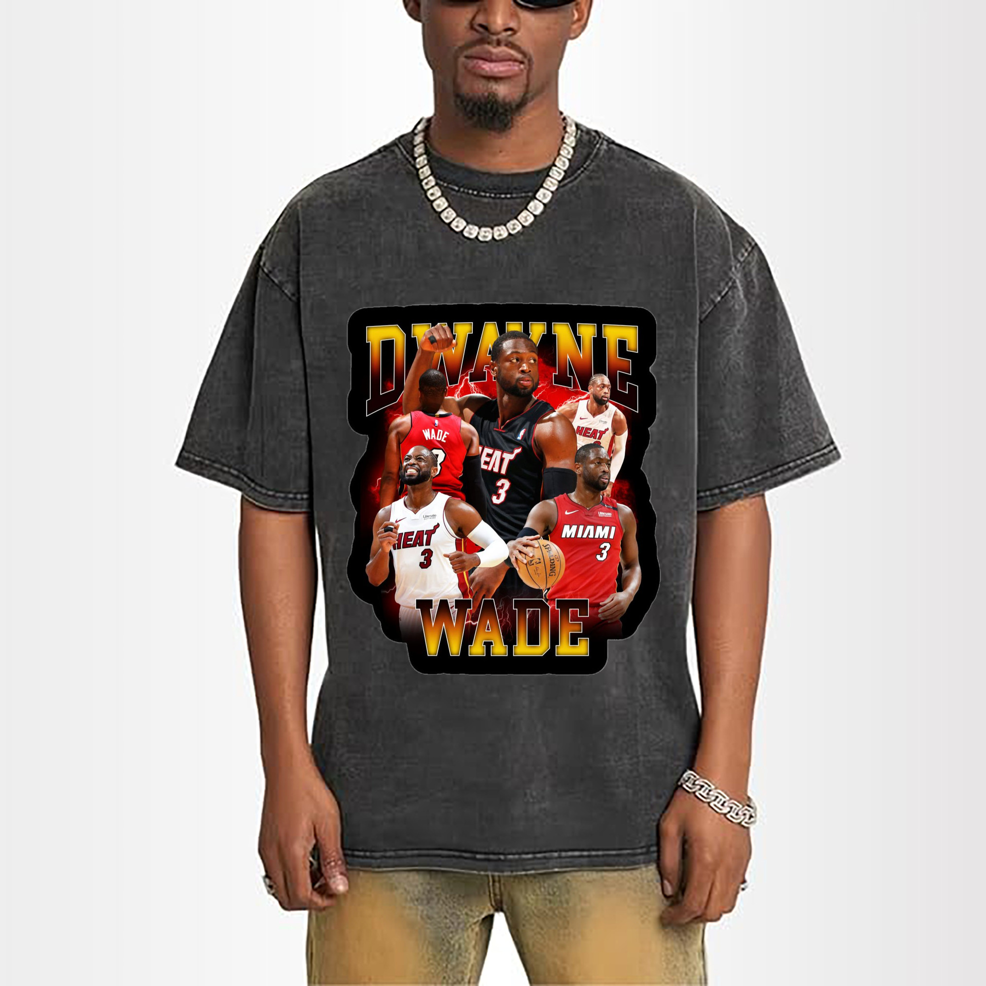 dwyane wade vintage T-shirt​