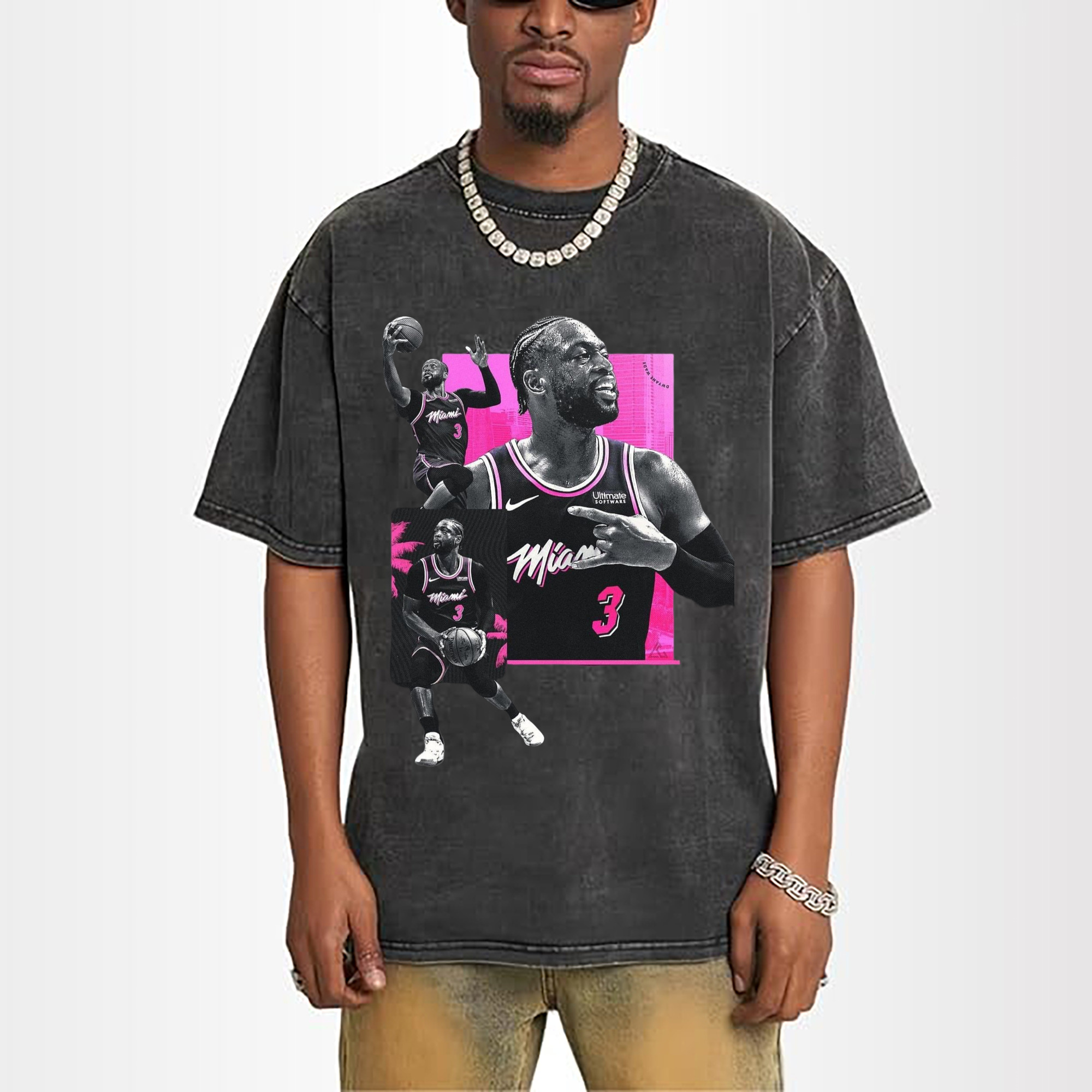 dwyane wade miami heat T-shirt​