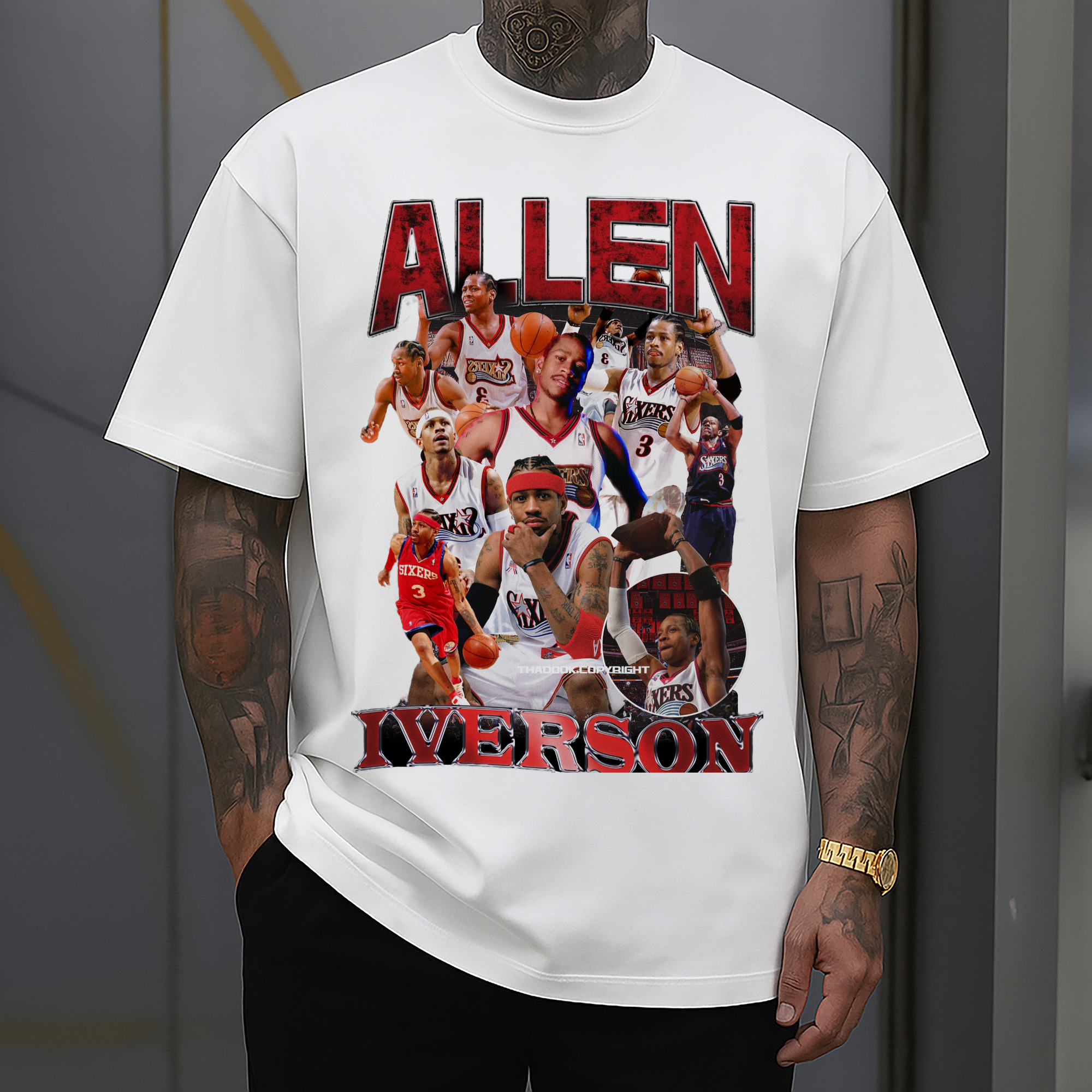 Allen Iverson  Graphic vintage T-shirt​
