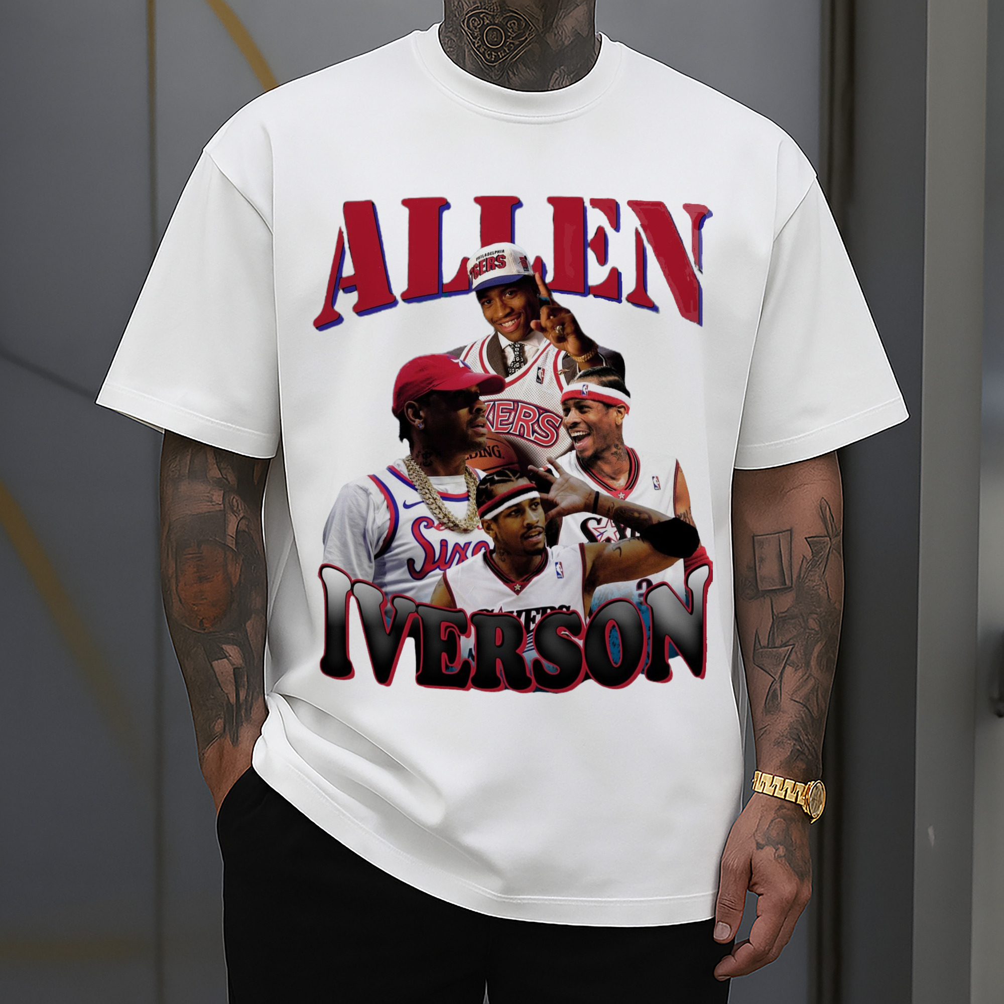 Allen Iverson 76ers T-shirt