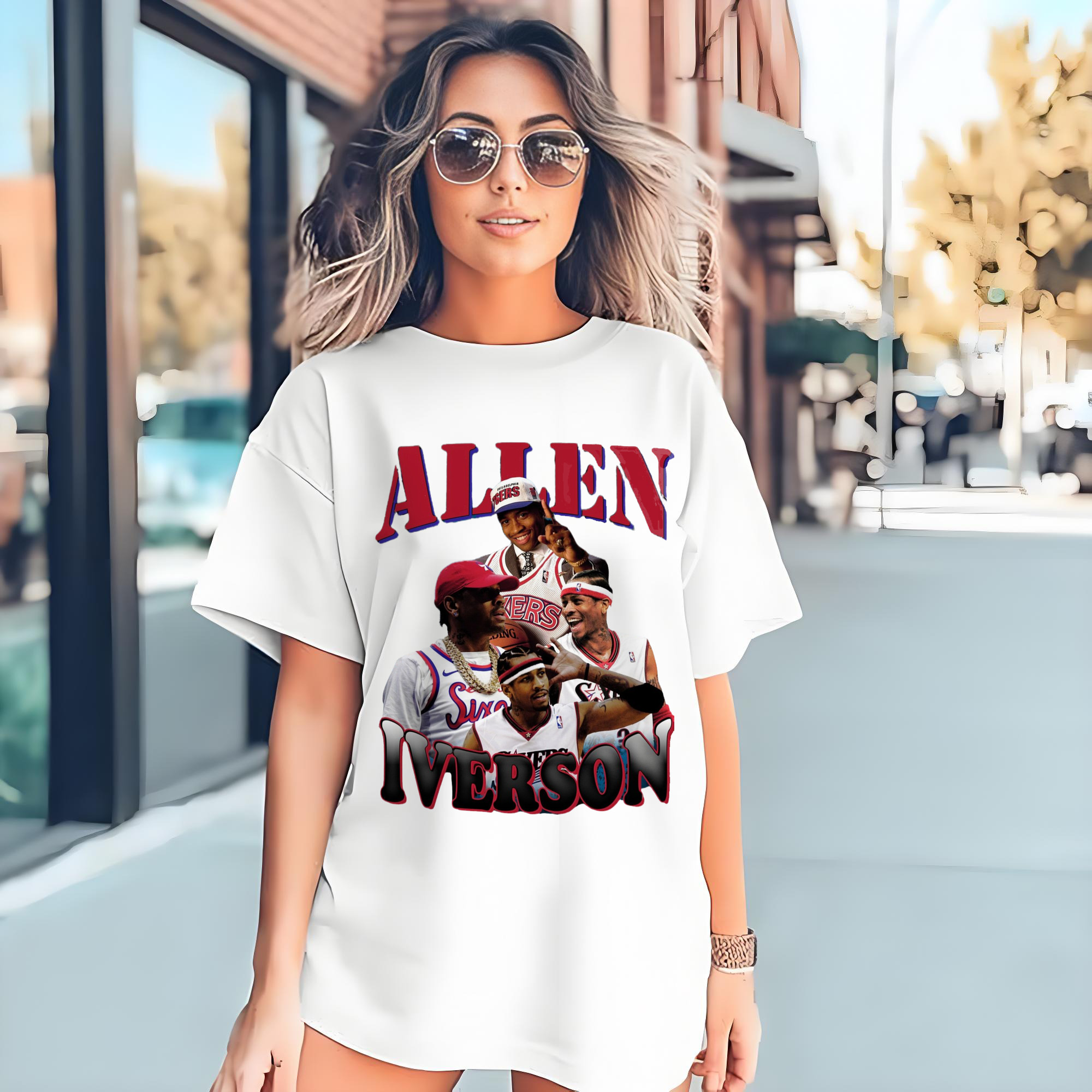 Allen Iverson 76ers T-shirt