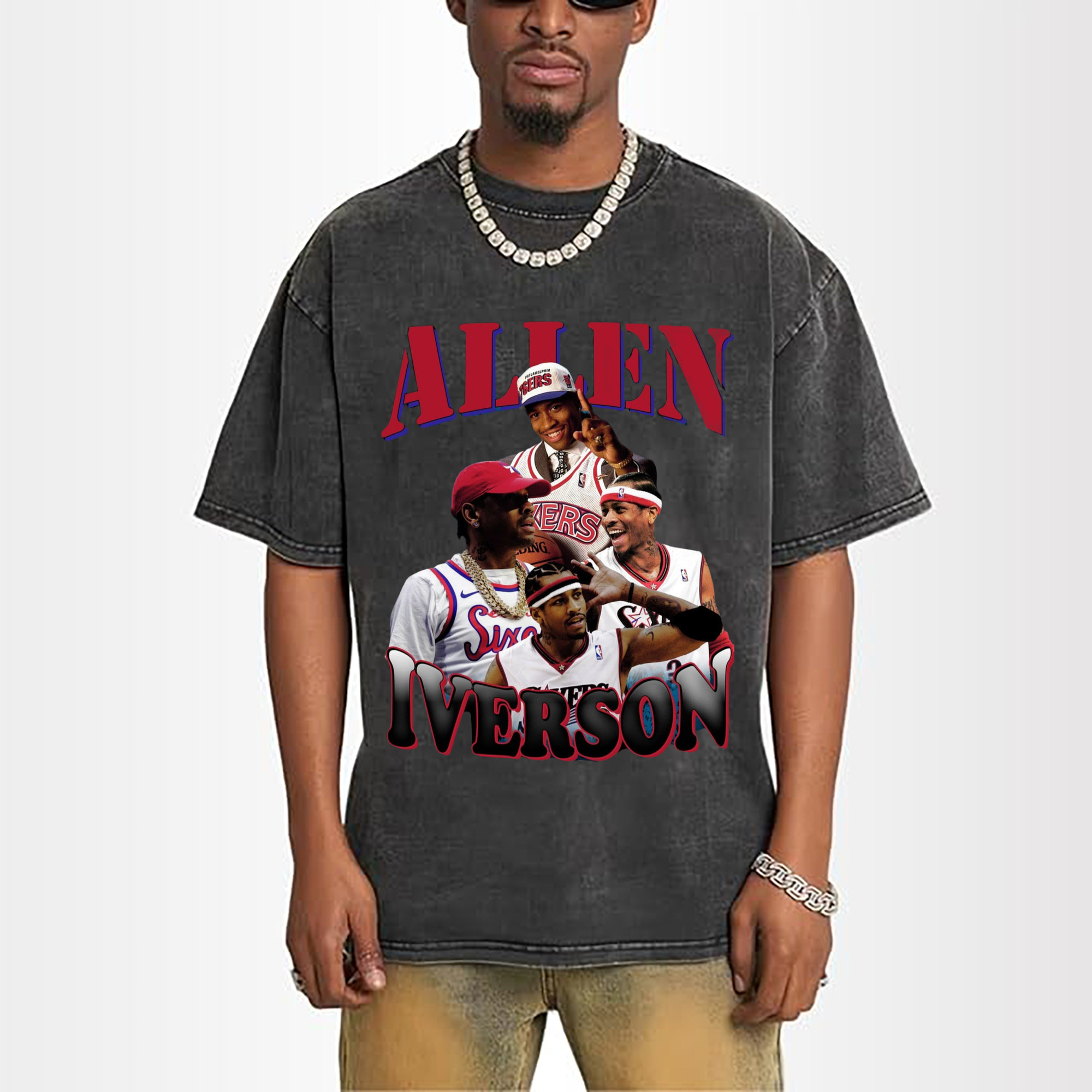 Allen Iverson 76ers T-shirt