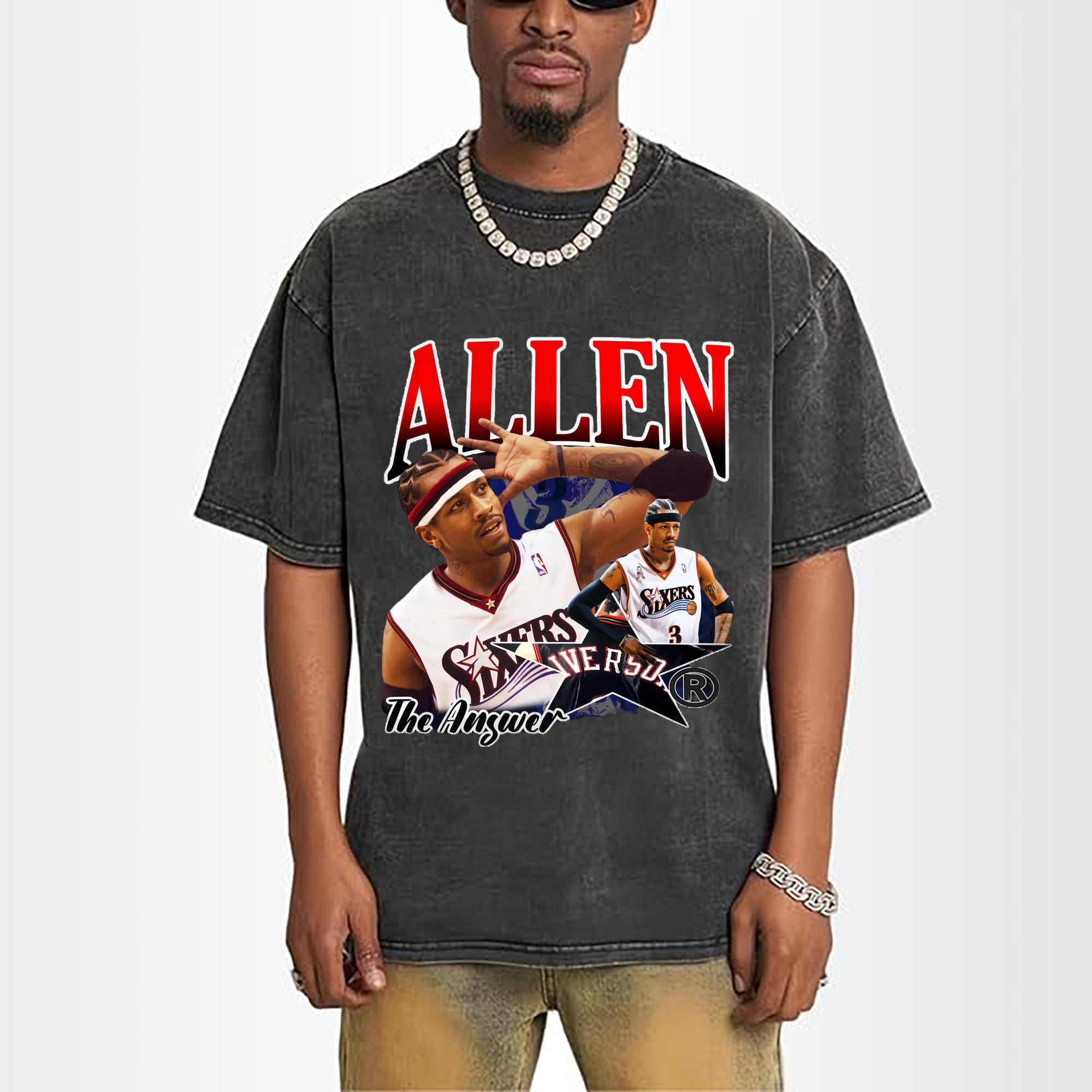Allen lverson The Answer Graphic Tee