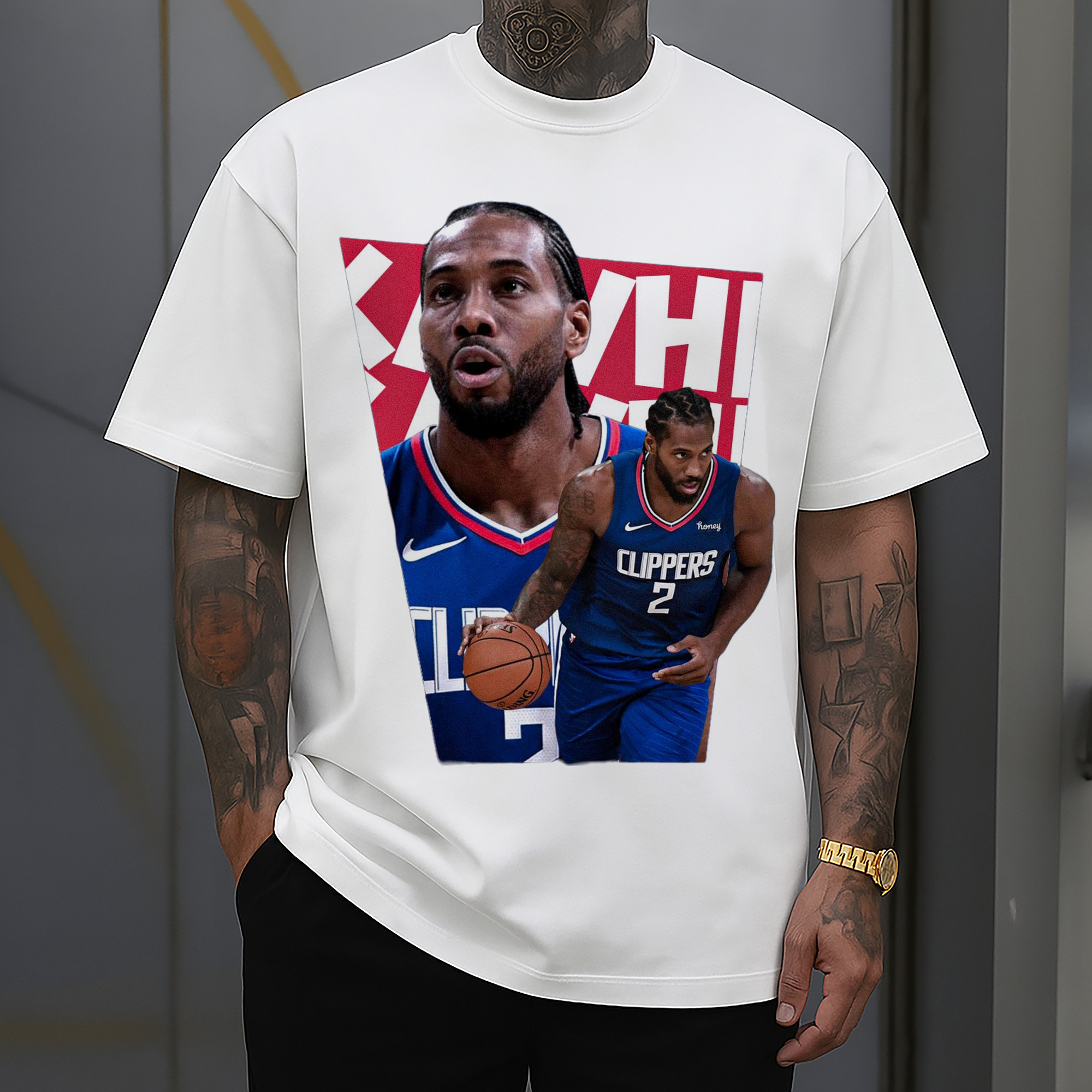 Kawhi Leonard Clippers Graphic T‑Shirt