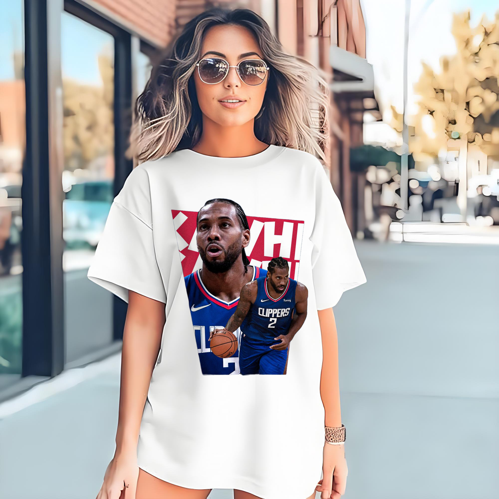 Kawhi Leonard Clippers Graphic T‑Shirt
