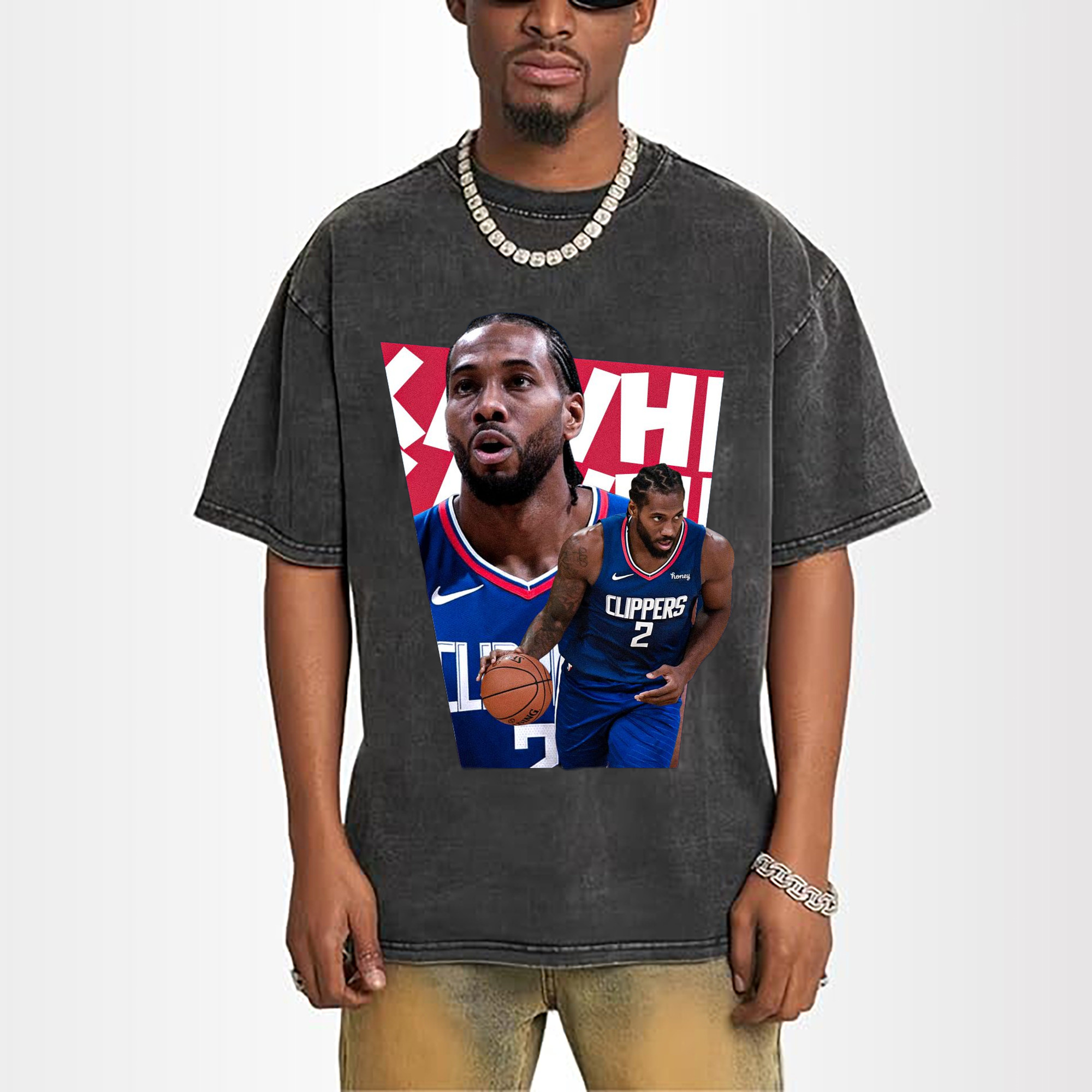 Kawhi Leonard Clippers Graphic T‑Shirt