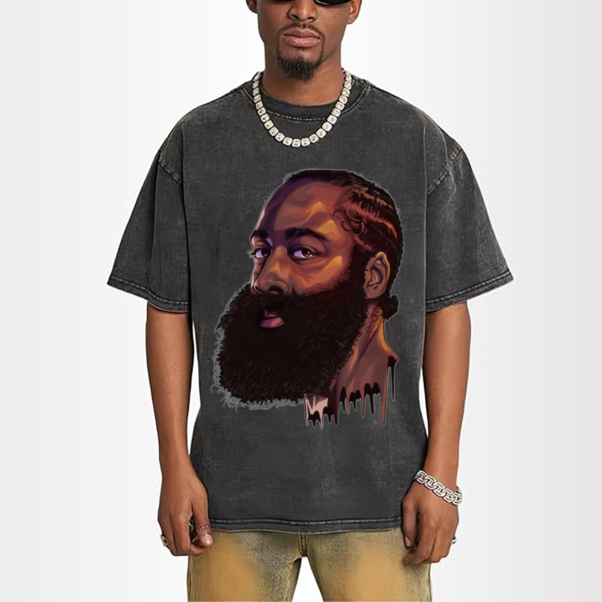 James Harden  Anime Avatar art  t-shirt