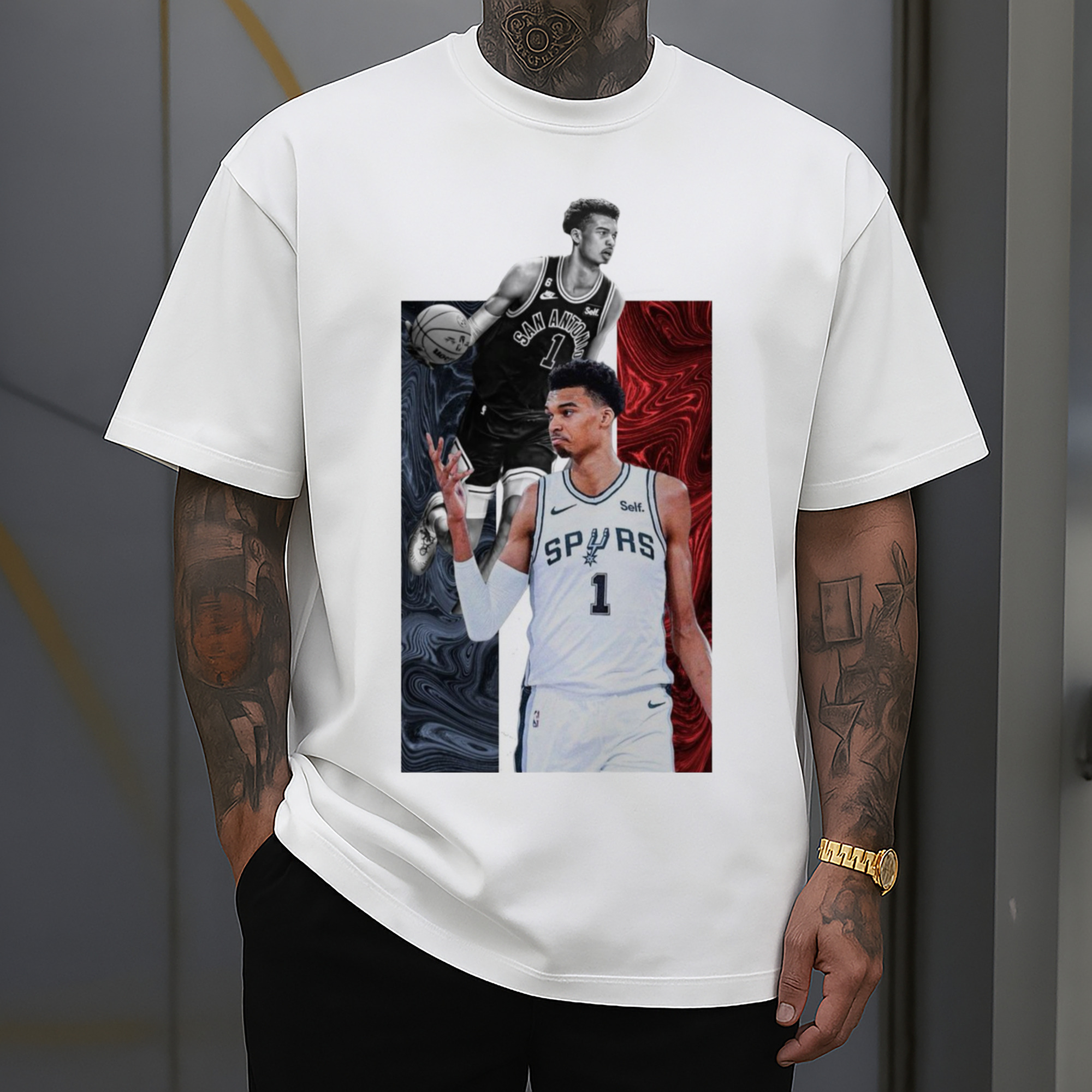 San Antonio Spurs Victor Wembanyama  Tee