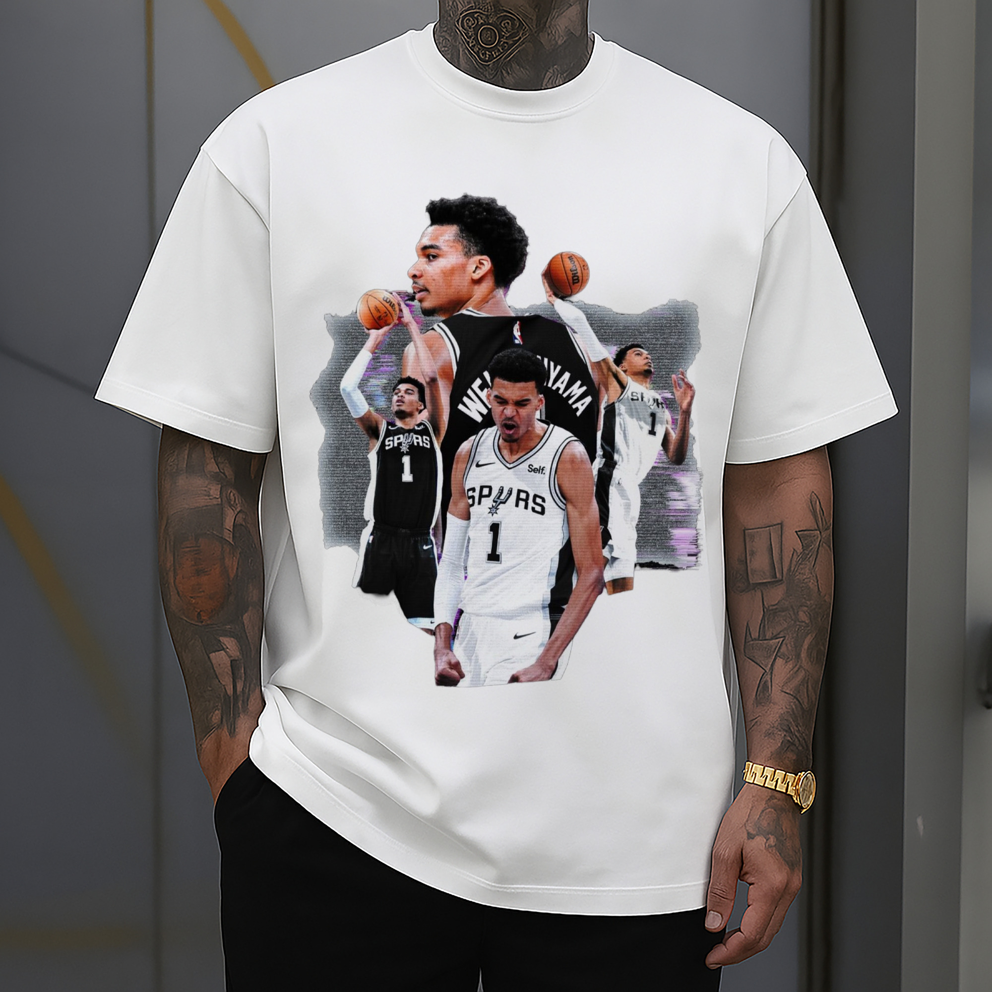 San Antonio Spurs Victor Wembanyama  T-shirt