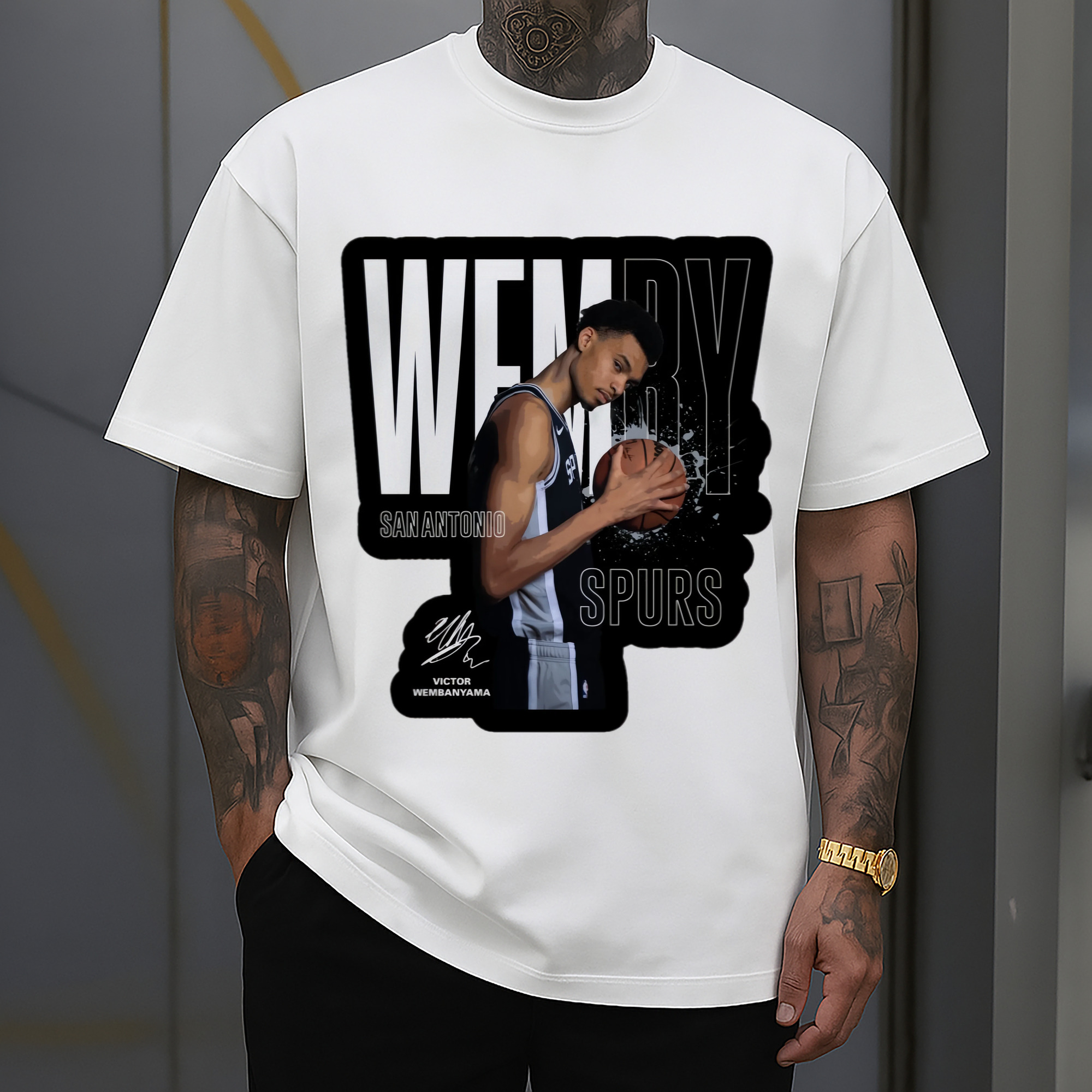 Victor Wembanyama San Antonio Spurs T-shirt