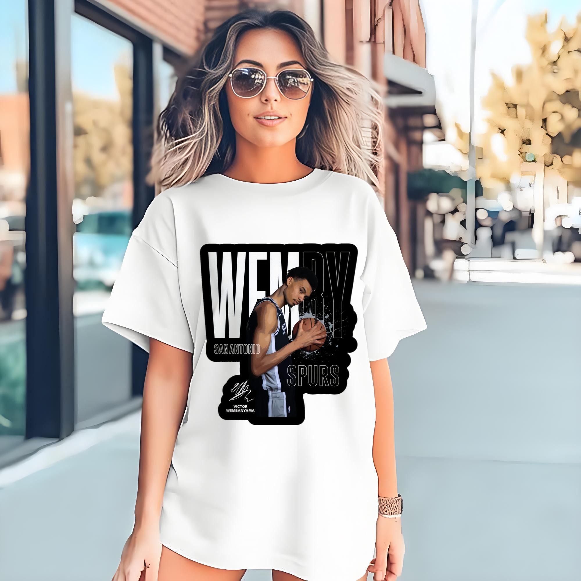 Victor Wembanyama San Antonio Spurs T-shirt