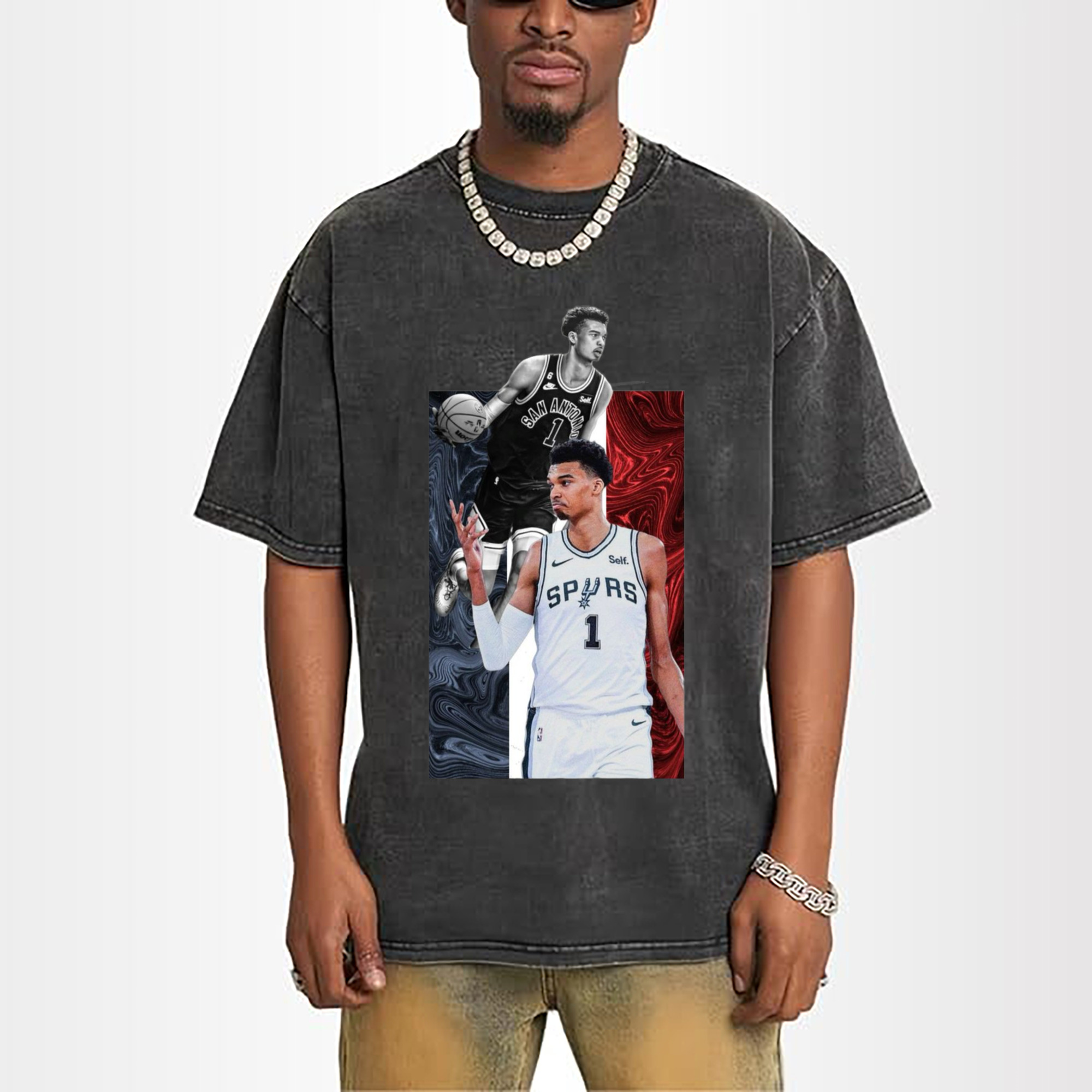 San Antonio Spurs Victor Wembanyama  Tee