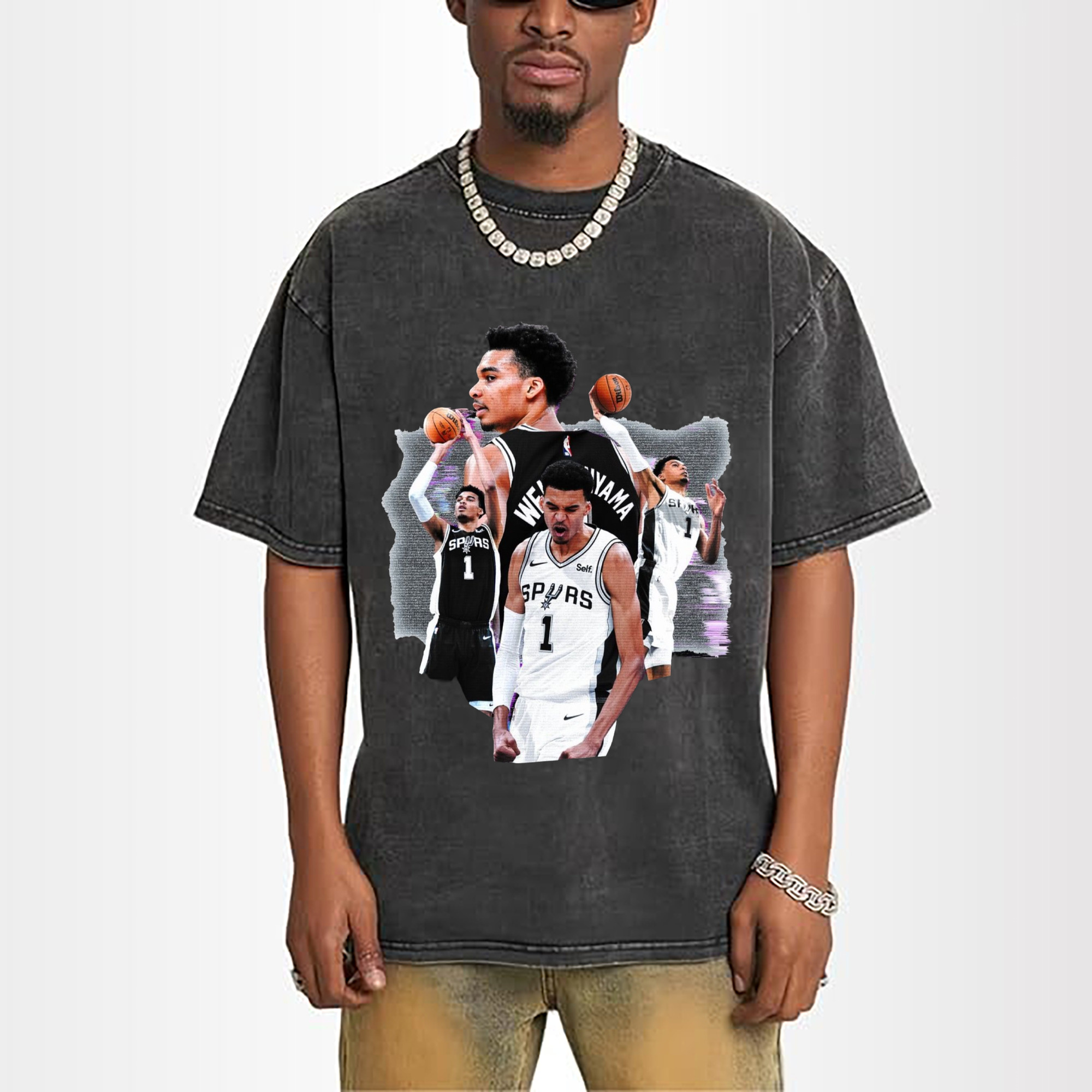 San Antonio Spurs Victor Wembanyama  T-shirt