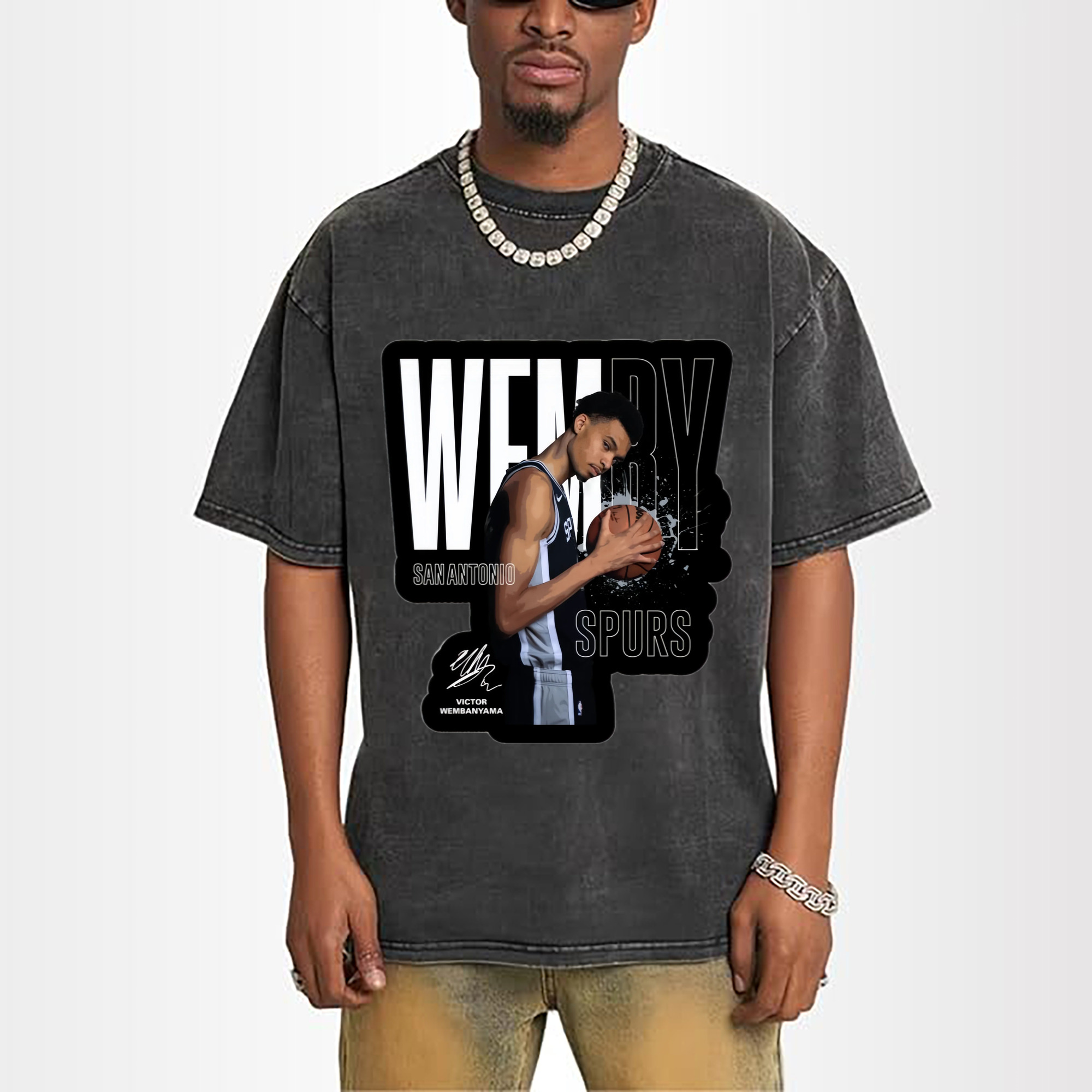 Victor Wembanyama San Antonio Spurs T-shirt