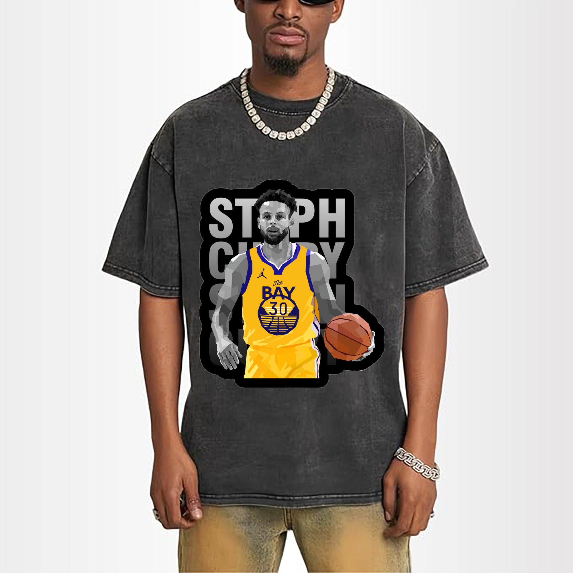 Golden State Warriors Stephen Curry graphic T‑ShirtT-shirt