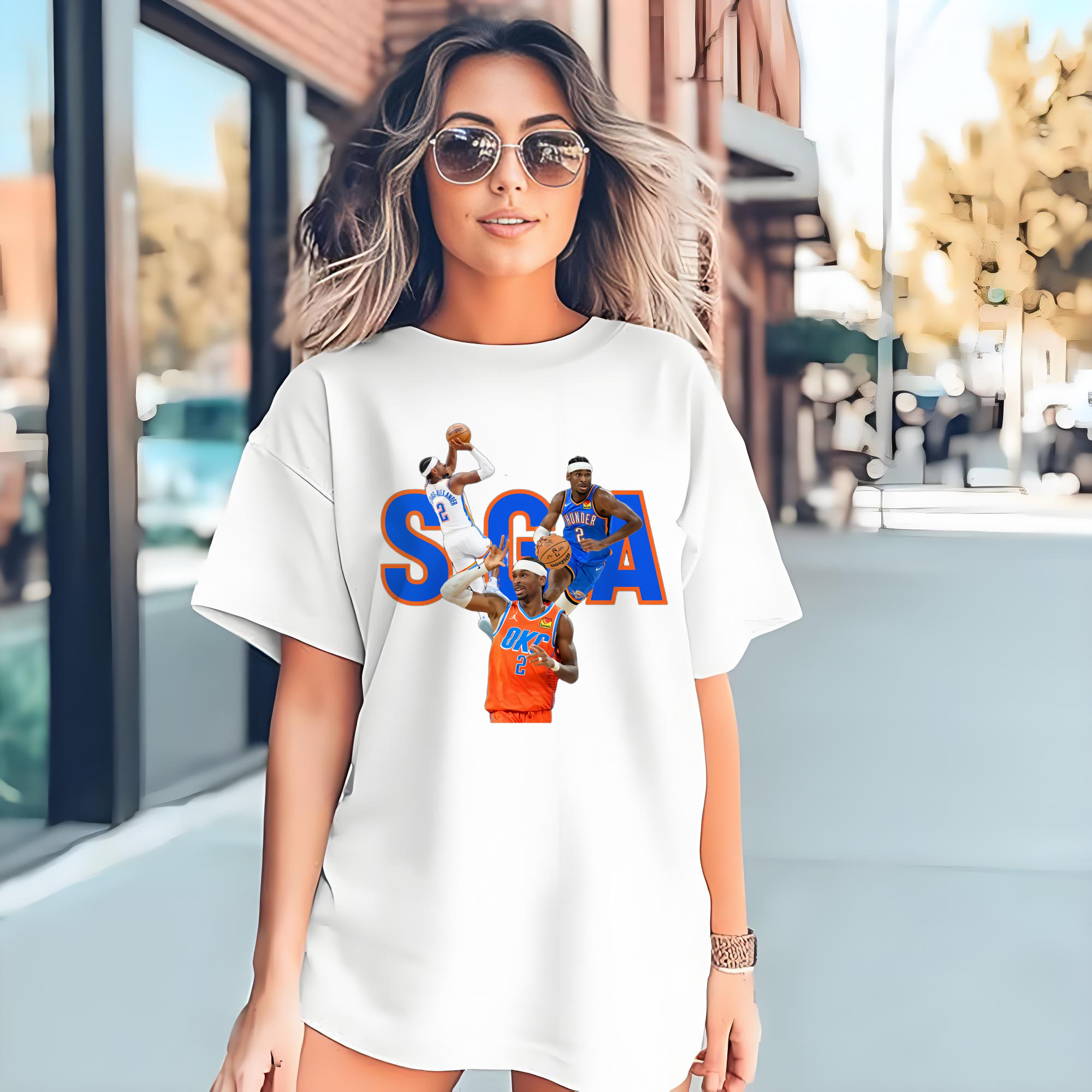 SGA  MVP collage Graphic Tee