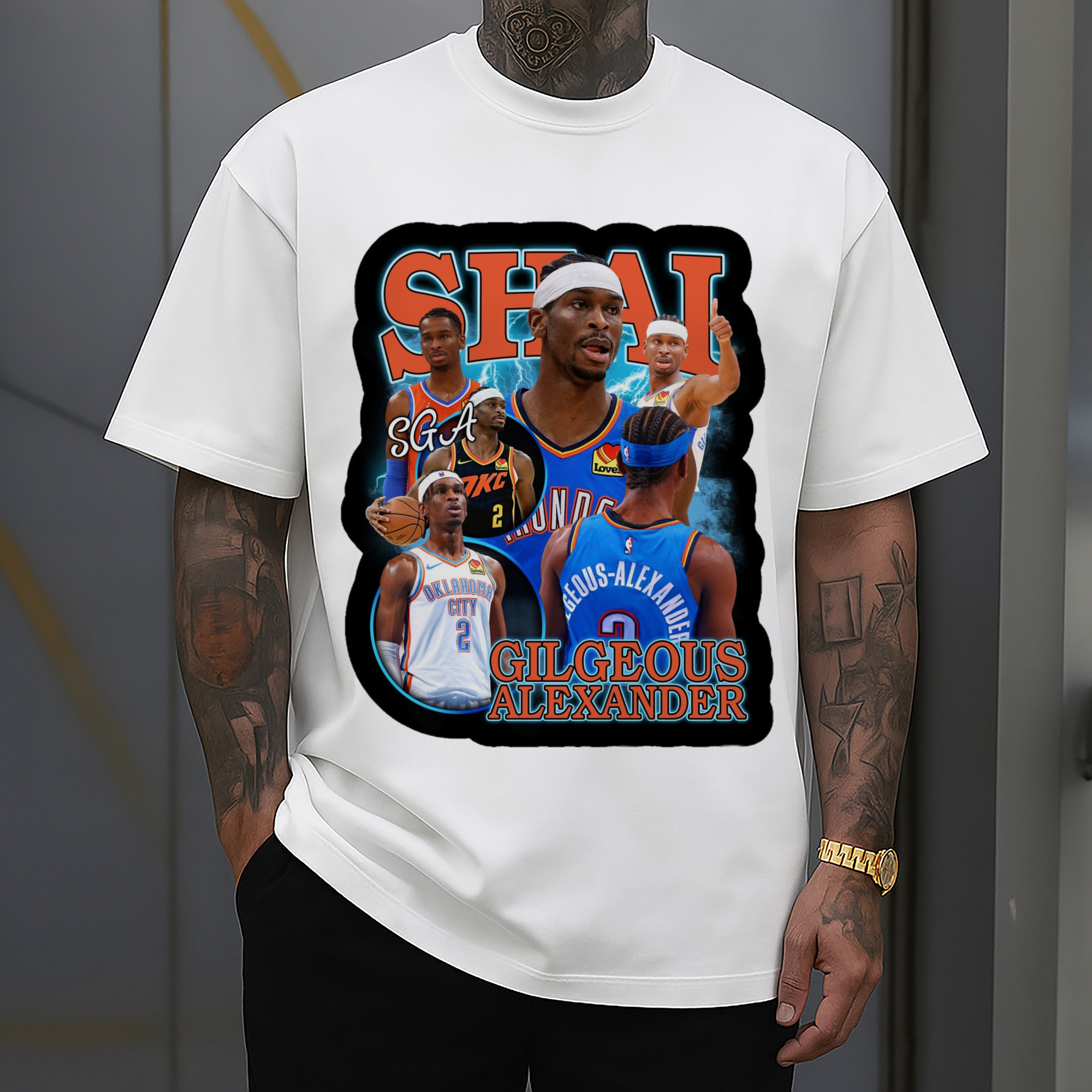 Shai Gilgeous-Alexande  icon  Graphic T-Shirt