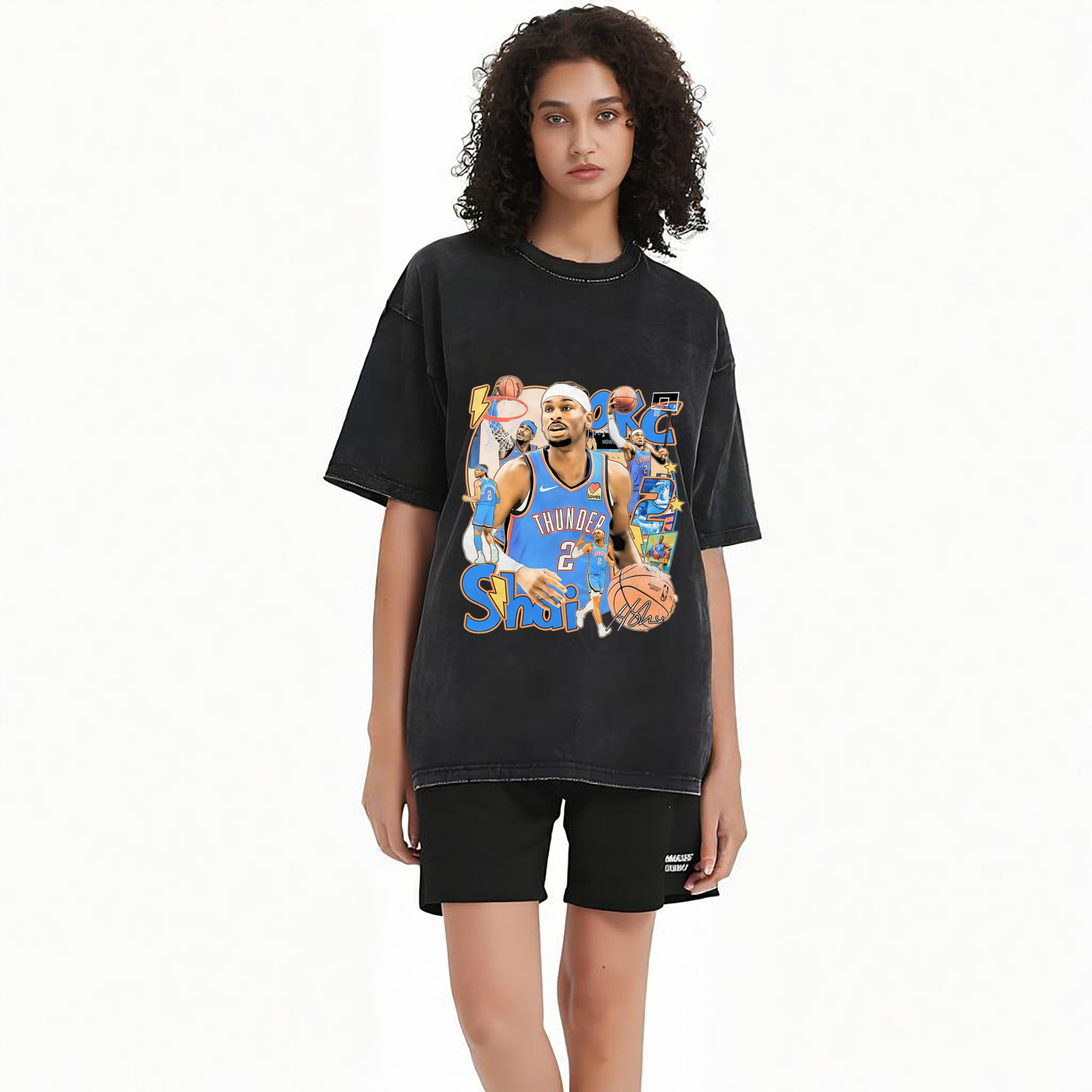 Shai Gilgeous-Alexander collage Graphic Tee
