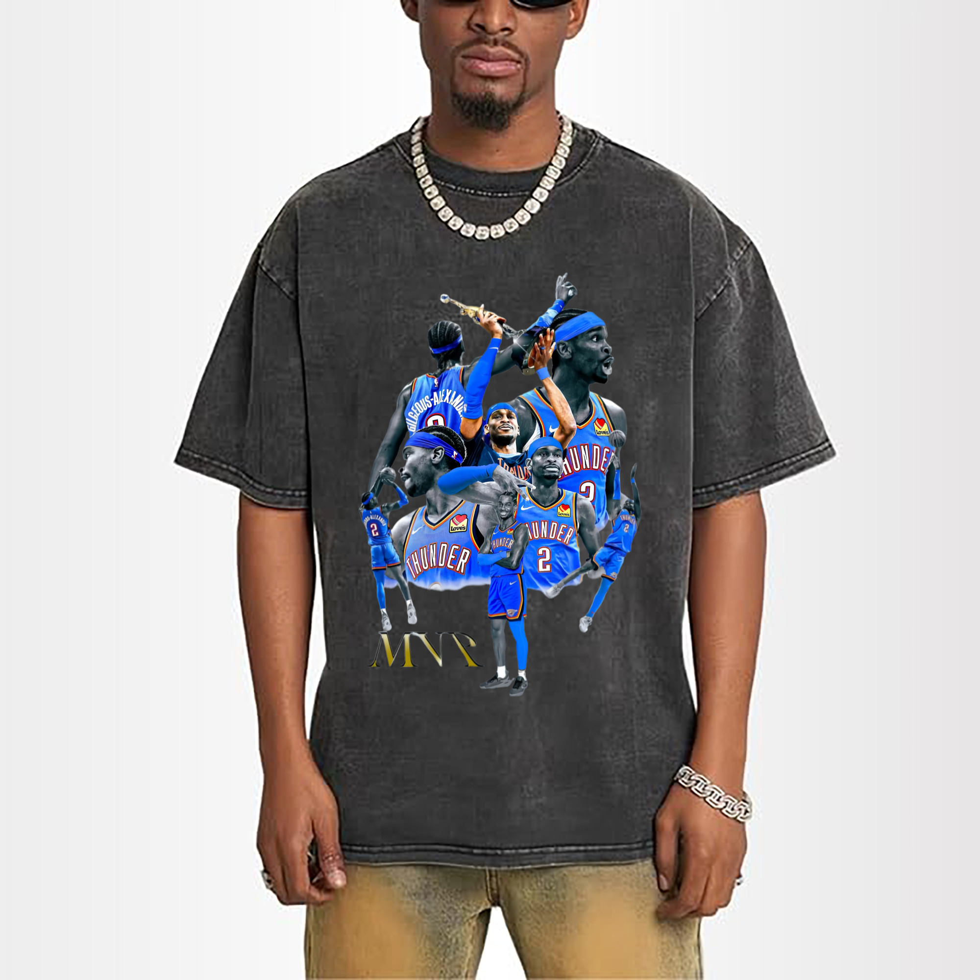 SGA  MVP collage Graphic T-Shirt