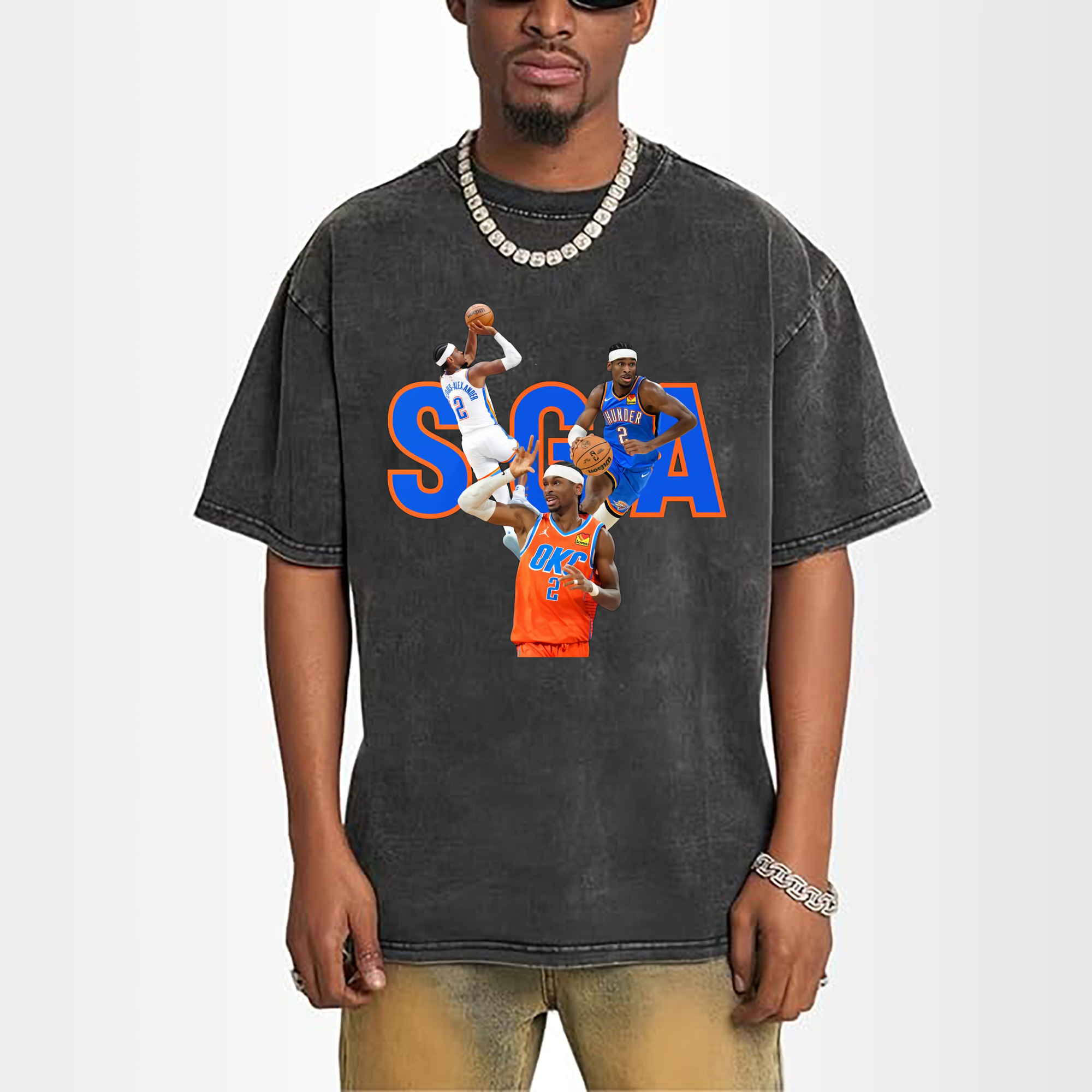 SGA  MVP collage Graphic Tee