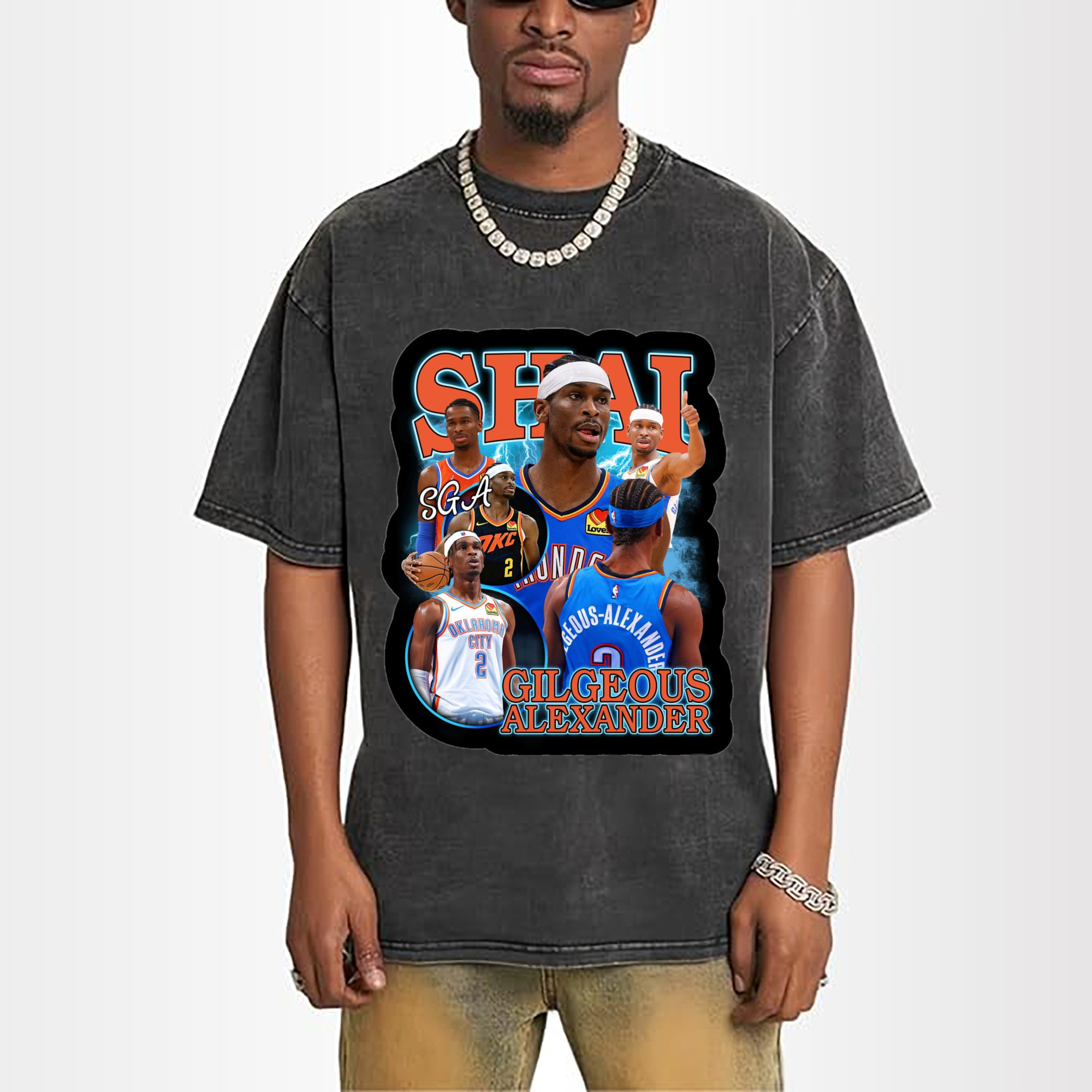 Shai Gilgeous-Alexande  icon  Graphic T-Shirt