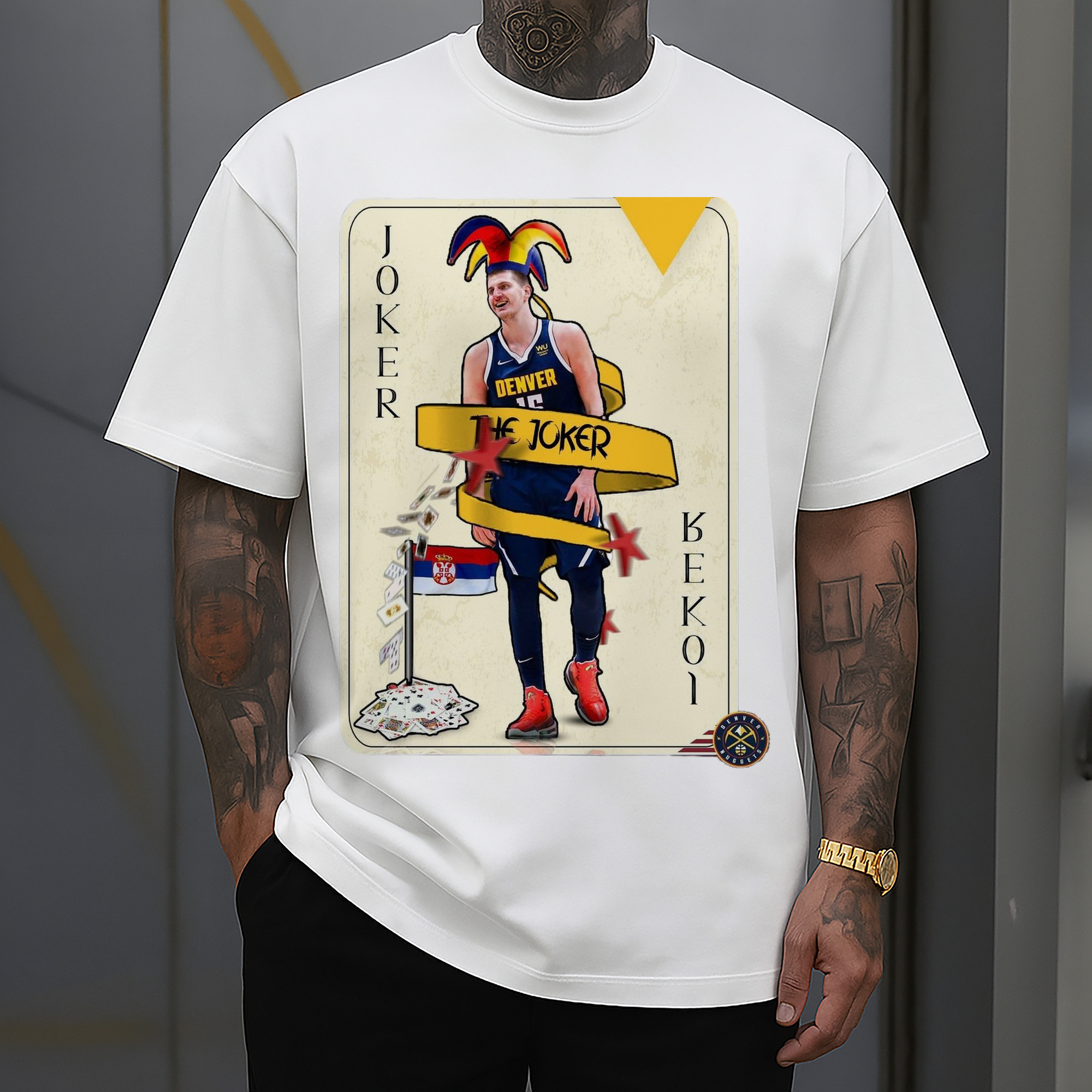 Nuggets The Joker Jokic #15 T-shirt