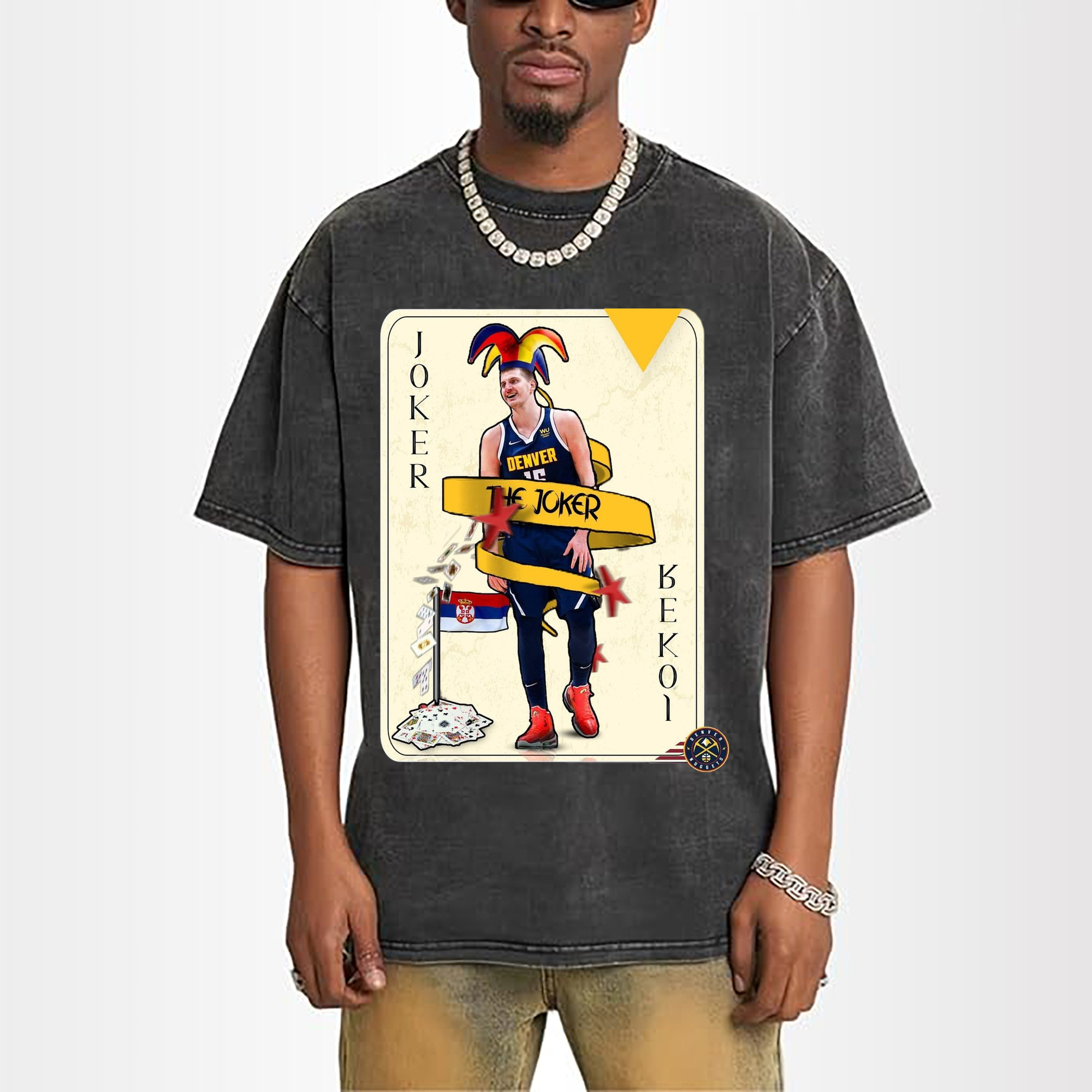 Nuggets The Joker Jokic #15 T-shirt