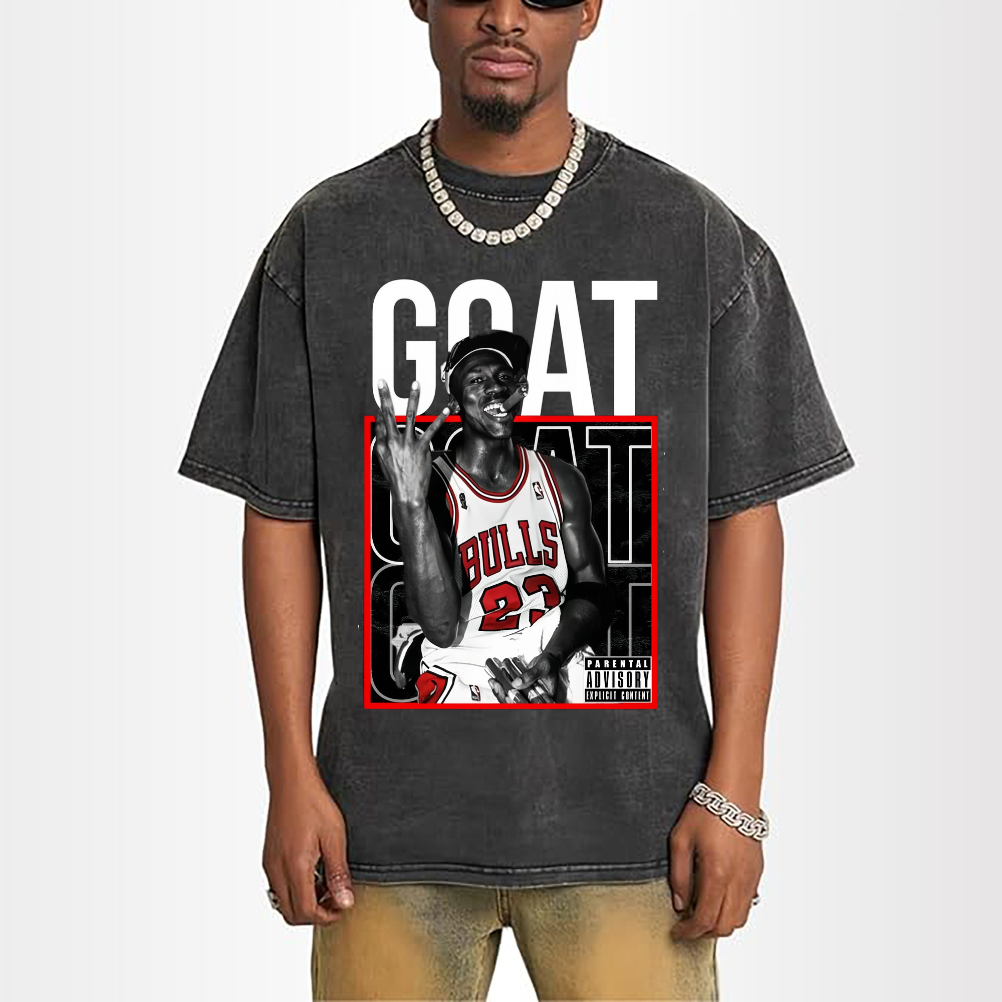 Michael Jordan 3-Peat Champions graphic tee