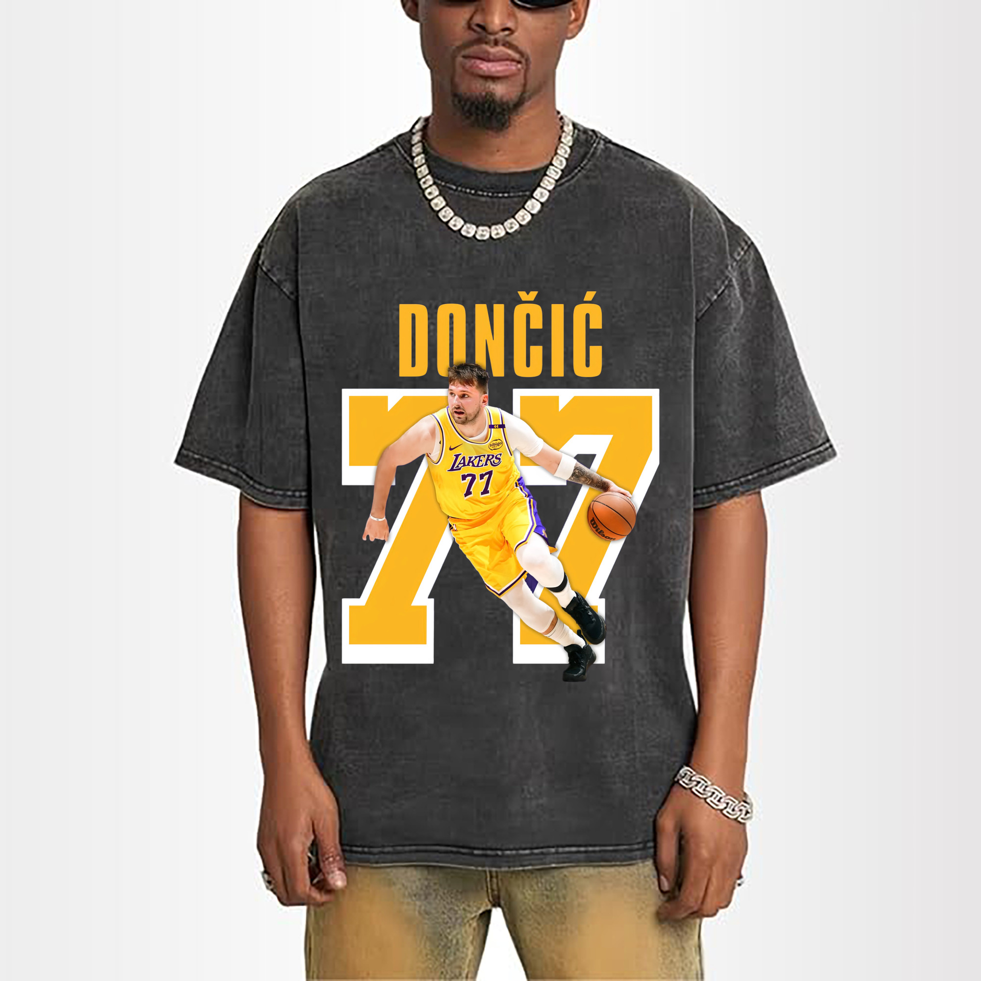 lakers Luka Doncic #77 Shirt