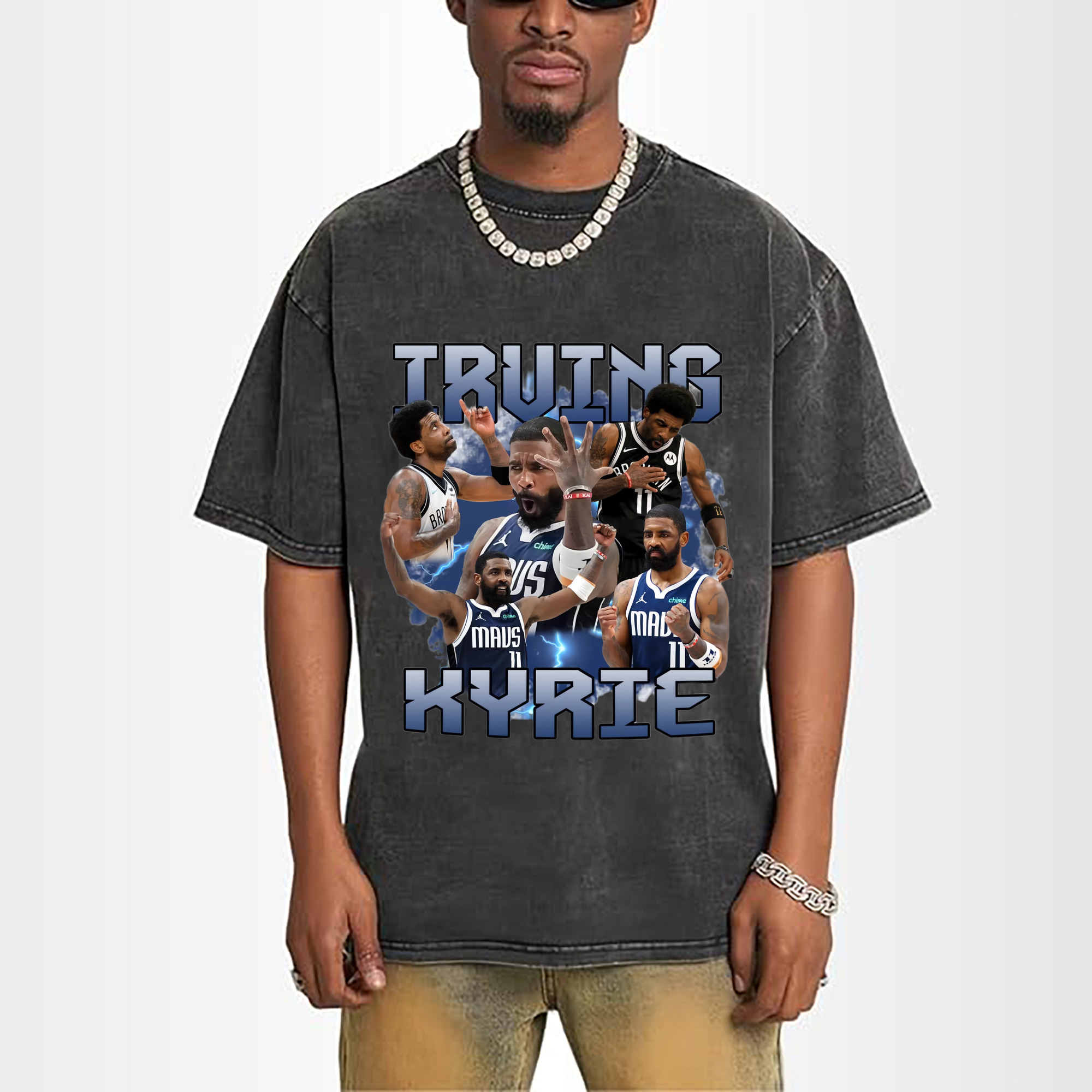 Kyrie Irving Dallas Mavericks Retro T‑shirt